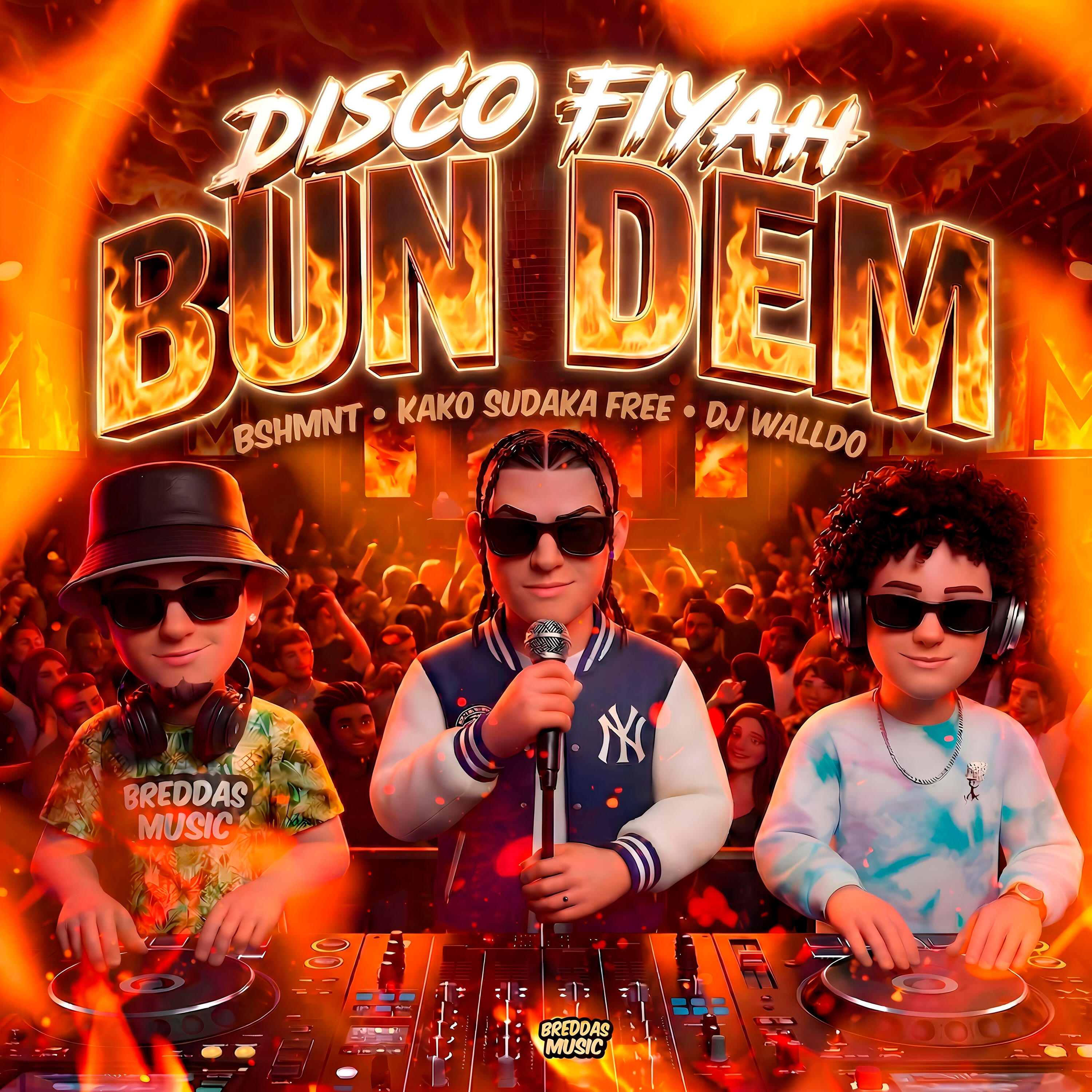 Релиз Disco Fiyah Bun Dem