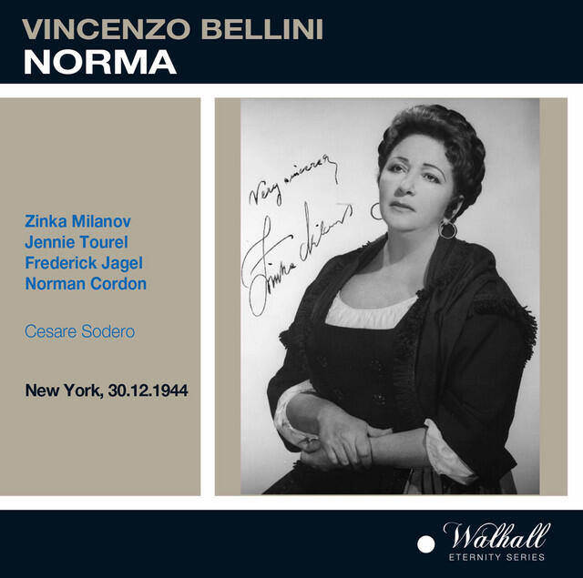 Релиз Norma with Zinka Milanov live MET 1944