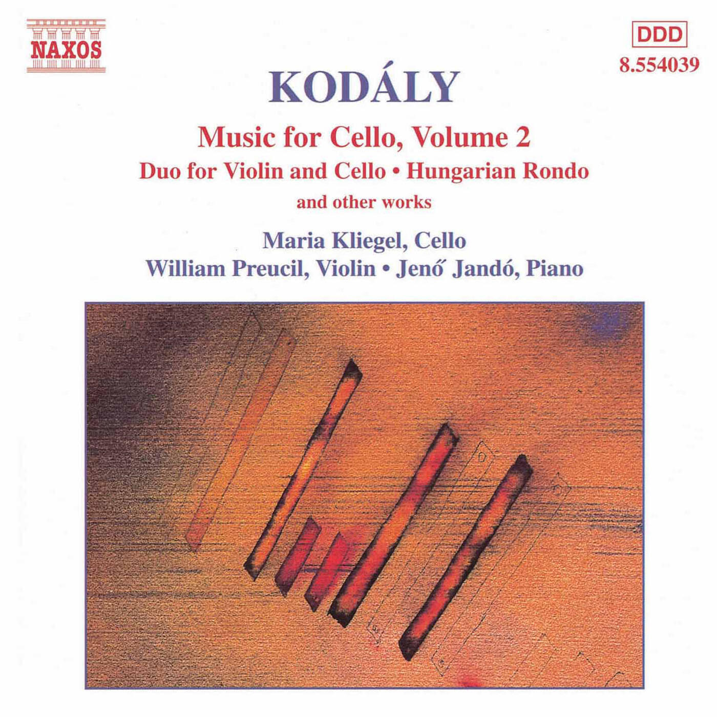Релиз Kodaly: Duo for Violin and Cello / Hungarian Rondo / Adagio for Cello / Sonatina