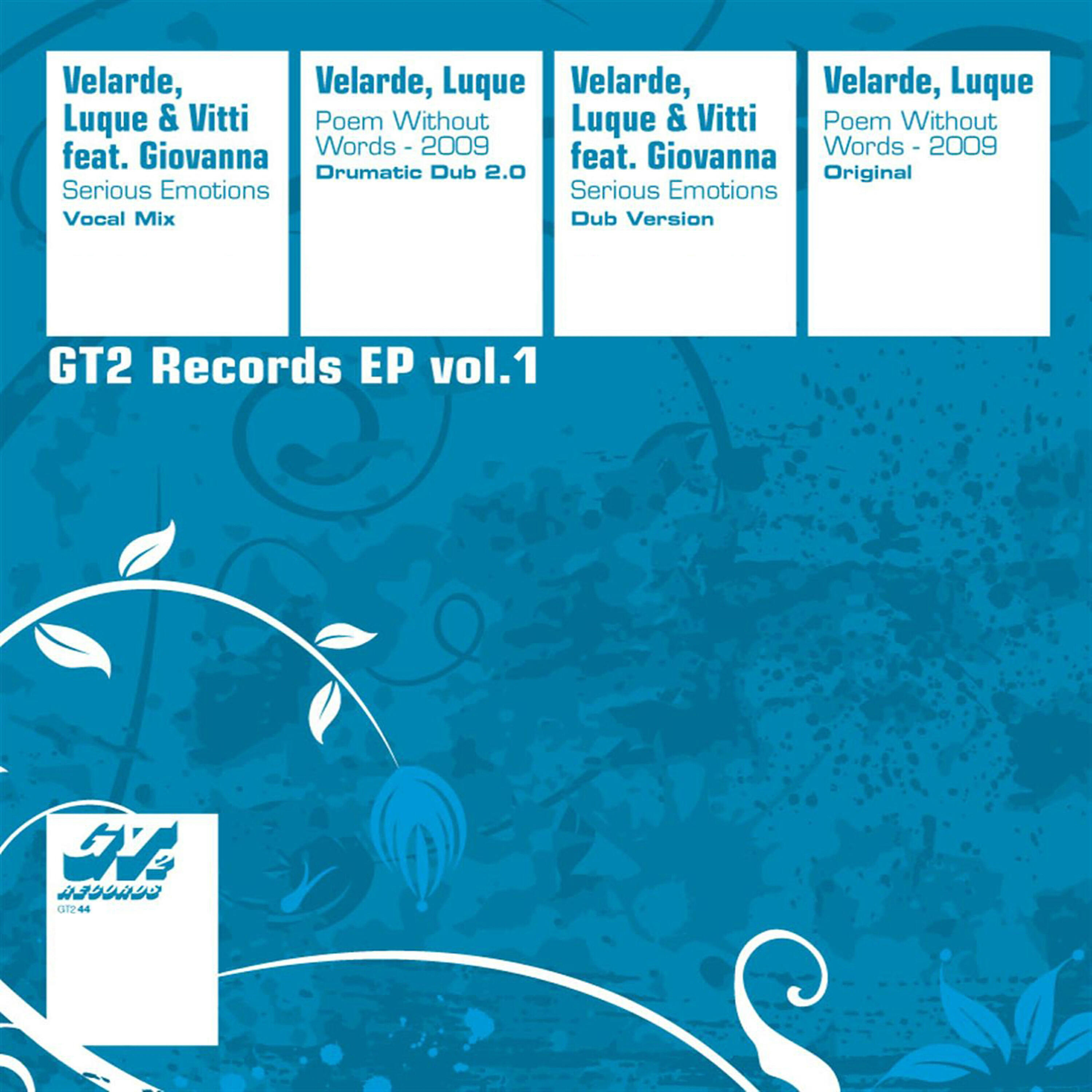 Релиз Gt2 Records, Vol. 1
