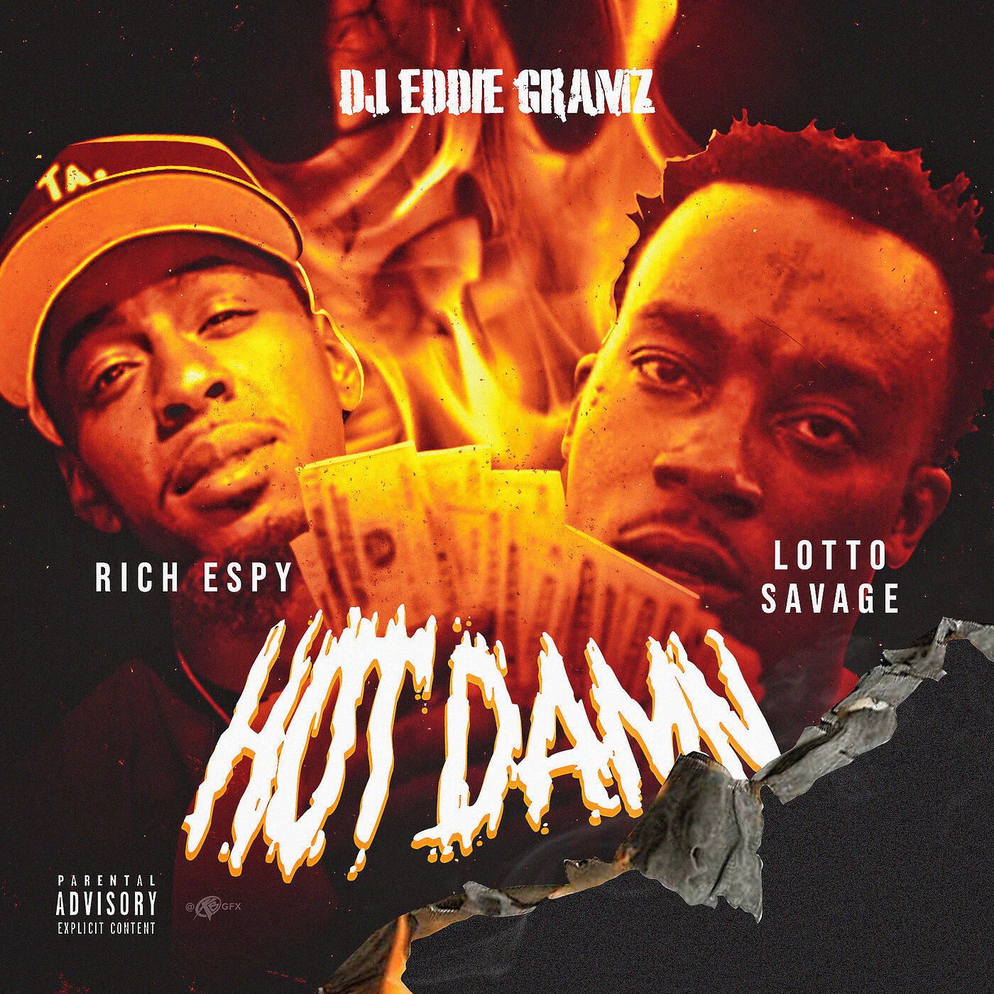 Скачать песню DJ Eddie Gramz, Rich Espy, Lotto Savage - Hot Damn бесплатно в MP3 для Android и iOS