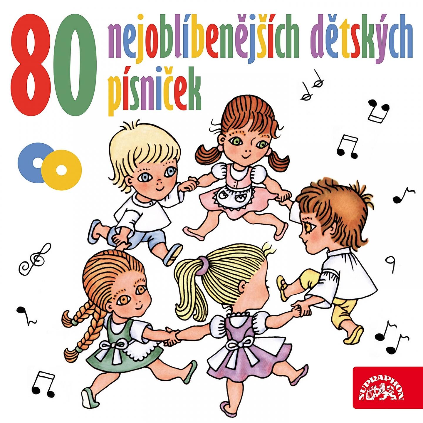 Релиз 80 nejoblíbenějších dětských písniček