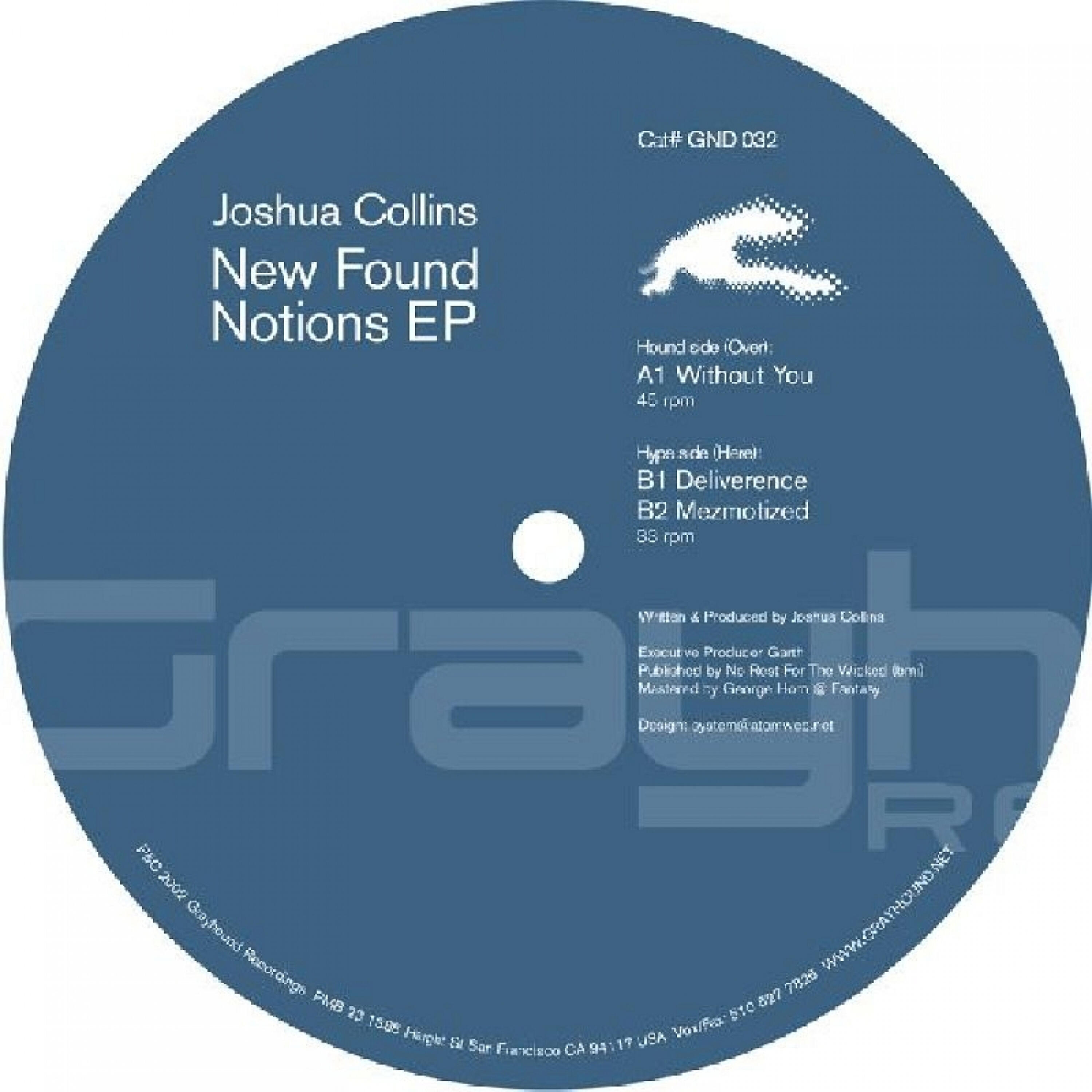 Релиз New Found Notions EP