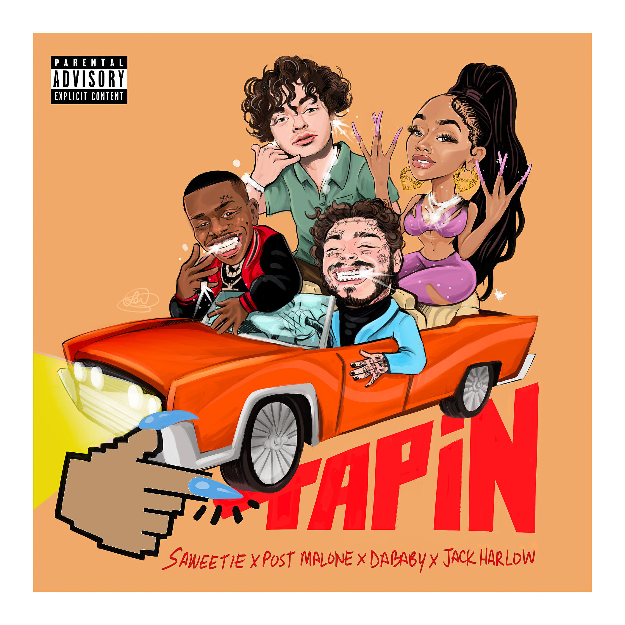 Релиз Tap In (feat. Post Malone, DaBaby & Jack Harlow)