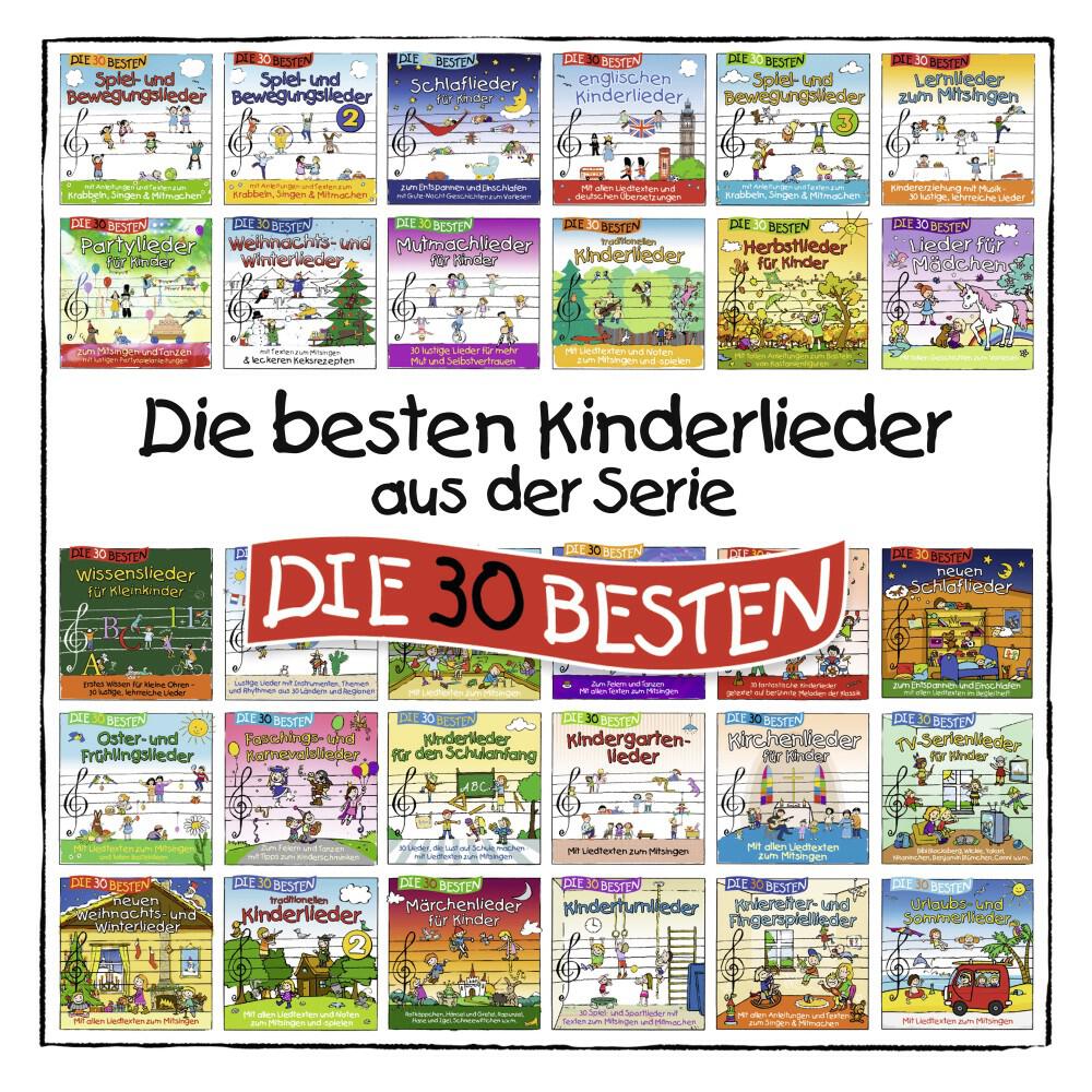 Релиз Die besten Kinderlieder aus der Serie "Die 30 besten"