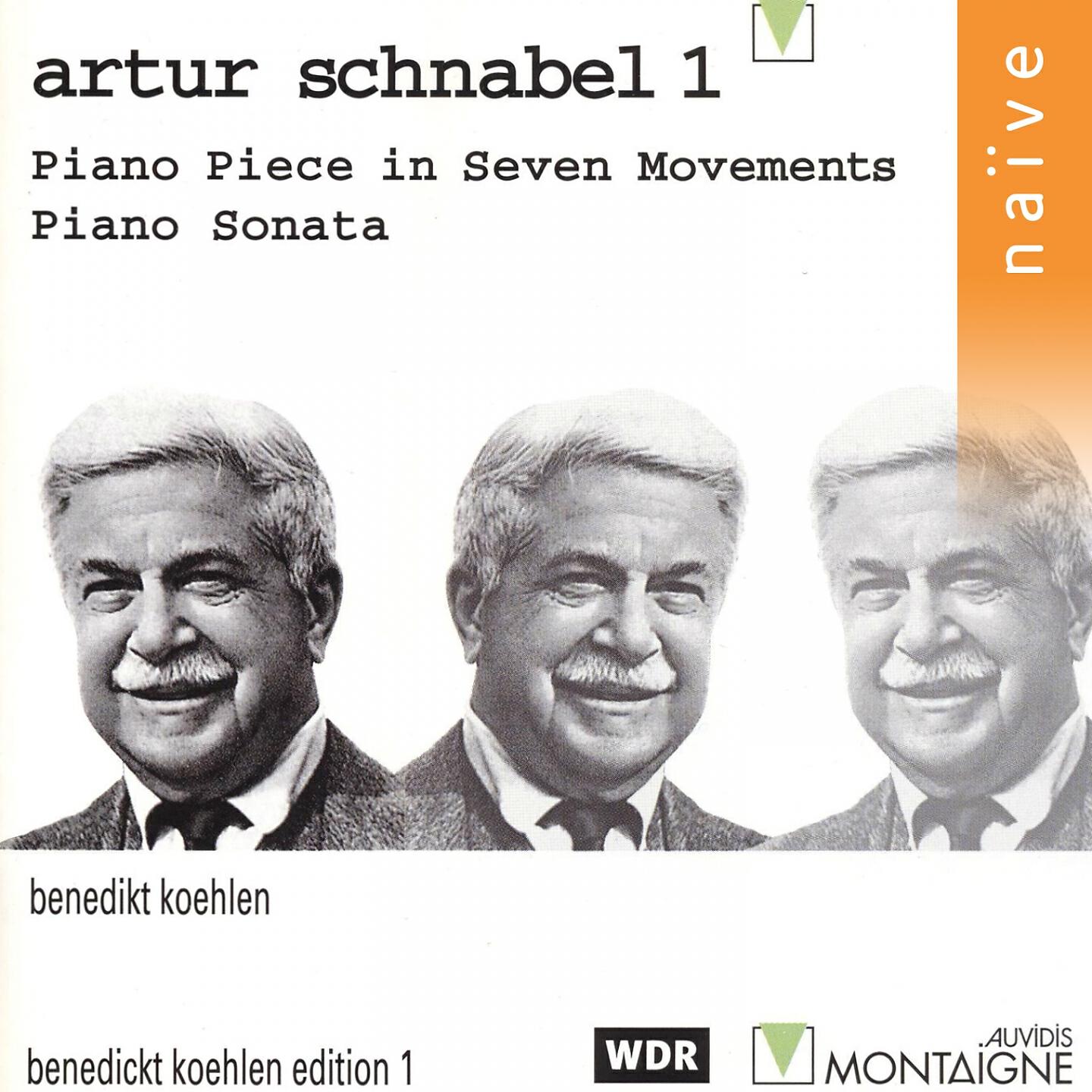 Релиз Artur Schnabel: Piano Piece in Seven Movements and Piano Sonata