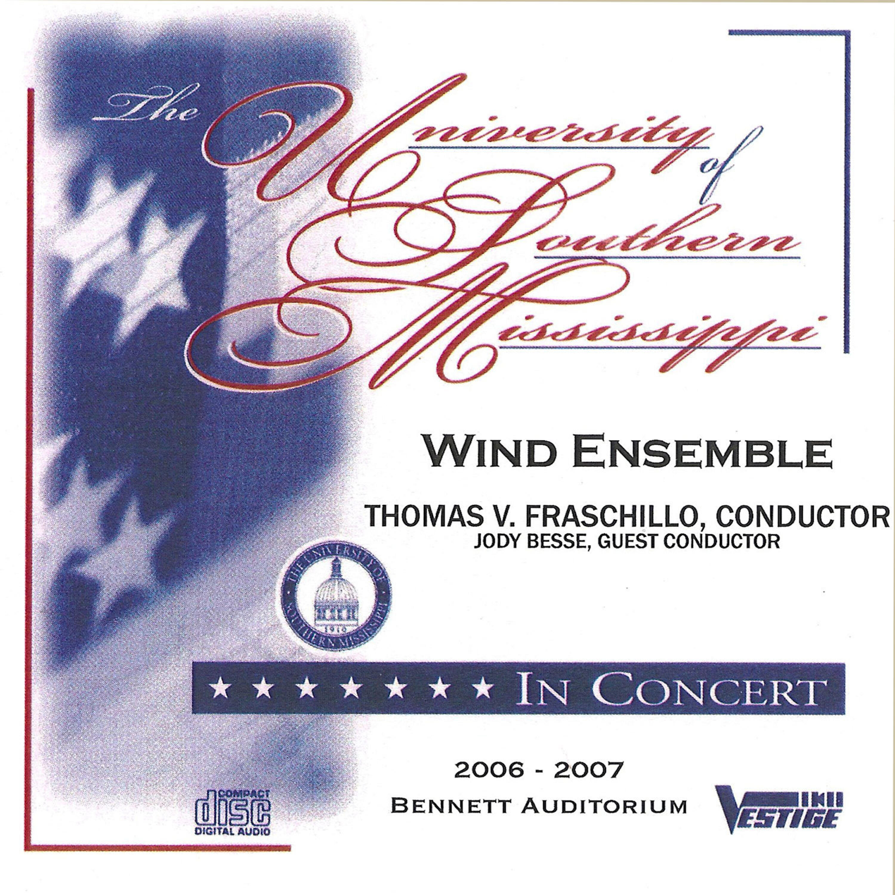 Релиз The University of Southern Mississippi Wind Ensemble In Concert 2006 - 2007