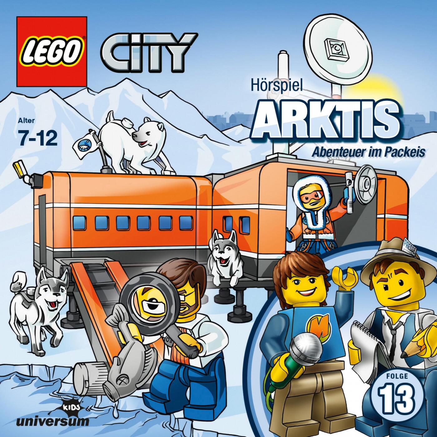 Релиз LEGO City: Folge 13 - Arktis - Abenteuer im Packeis