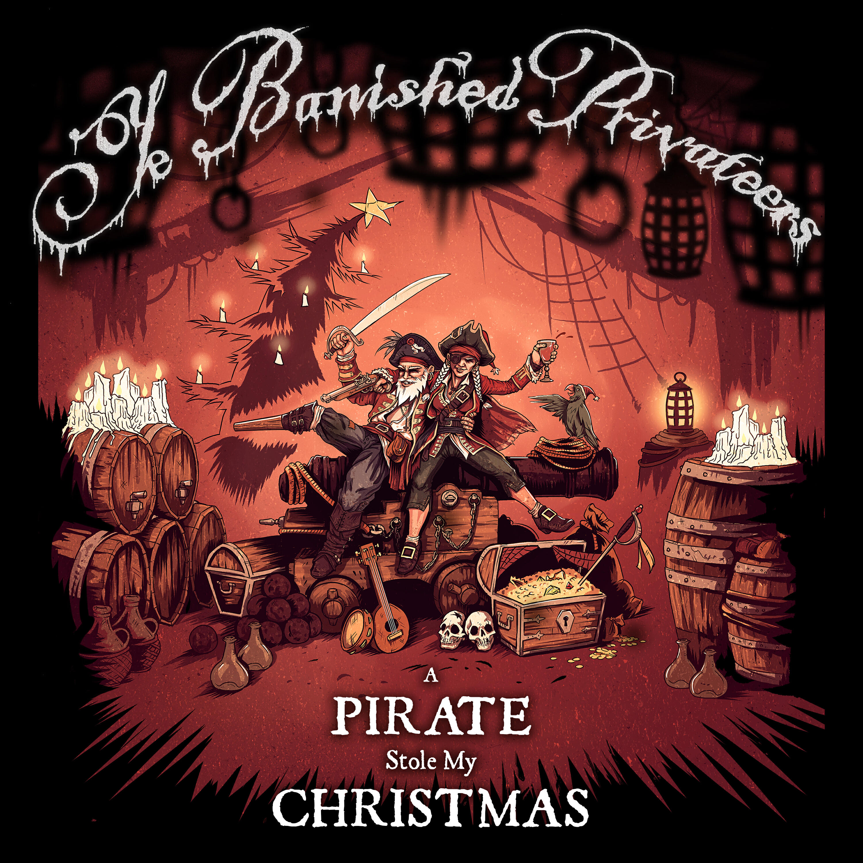 Постер альбома A Pirate Stole My Christmas