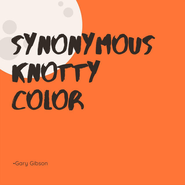 Релиз Synonymous Knotty Color