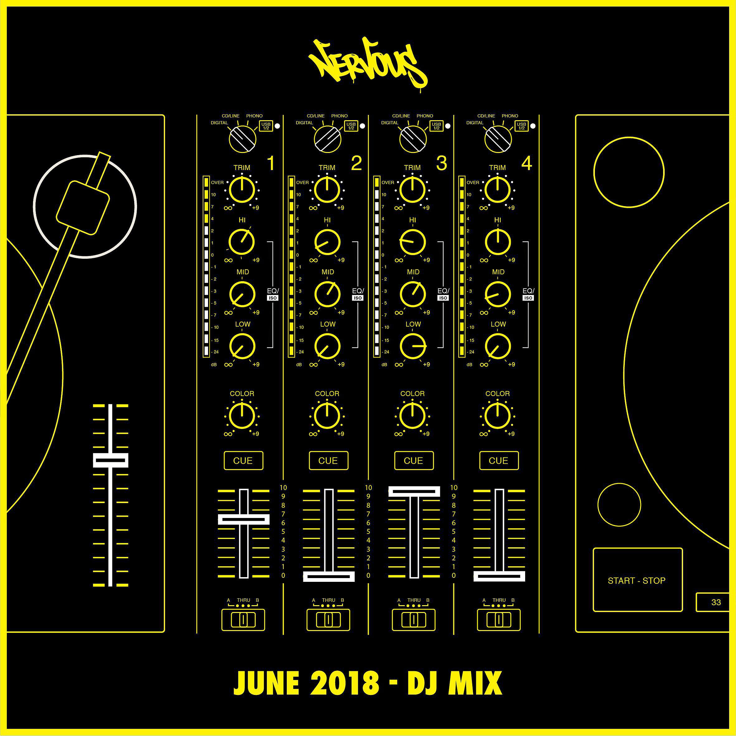 Релиз Nervous June 2018: DJ Mix