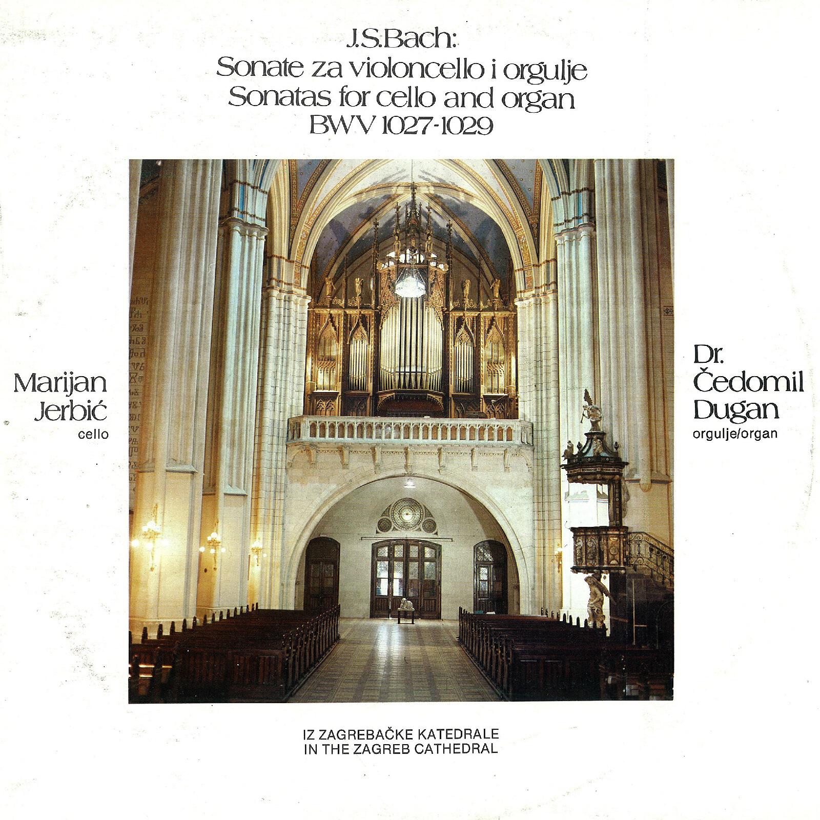 Релиз J.s. Bach: Sonate Za Violoncello I Orgulje Bwv 1027-1029