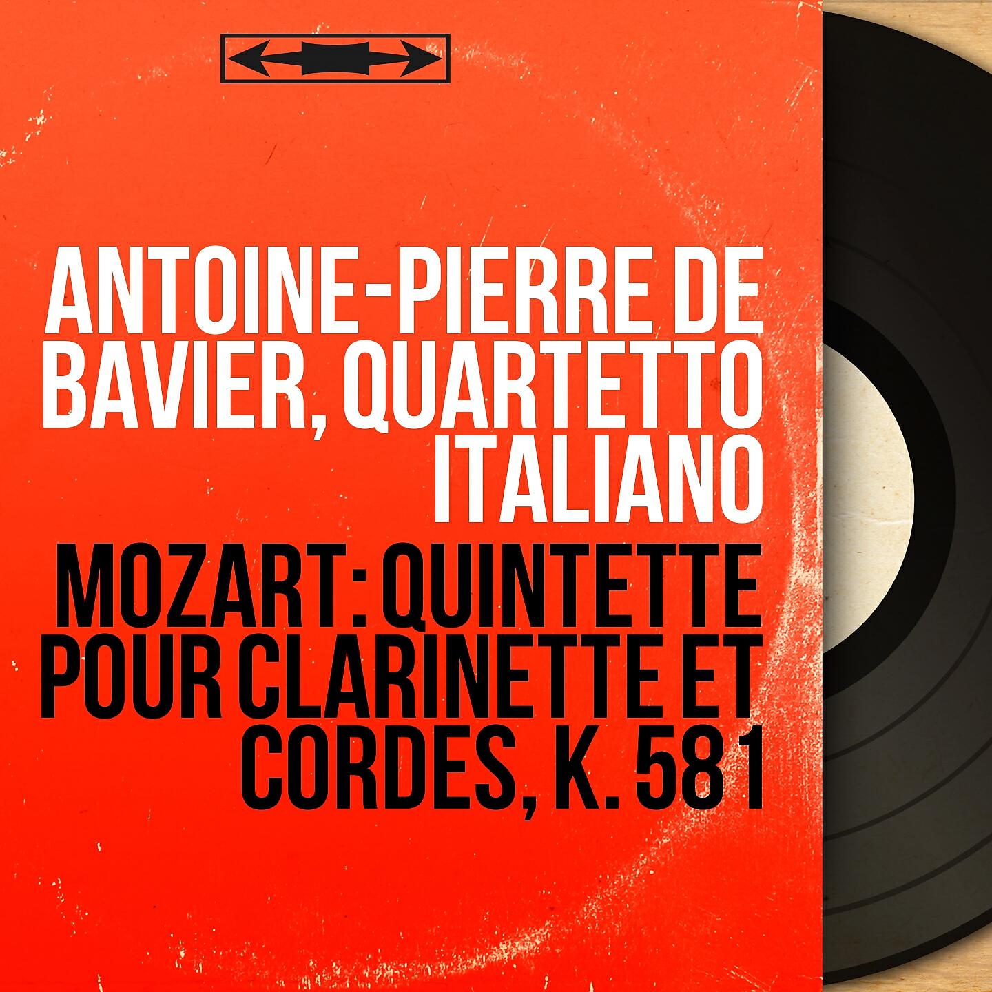 Релиз Mozart: Quintette pour clarinette et cordes, K. 581