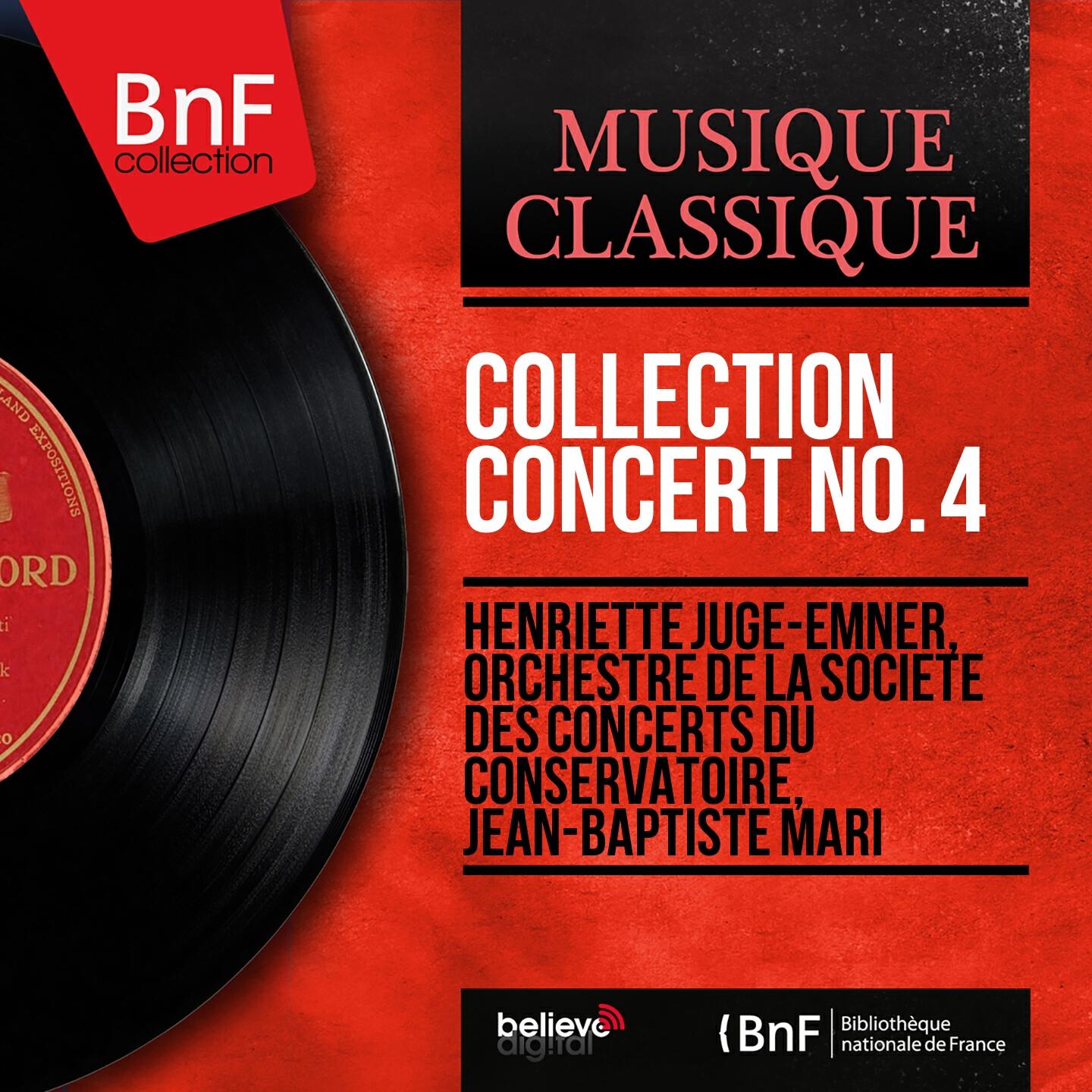 Релиз Collection concert no. 4 (Mono Version)