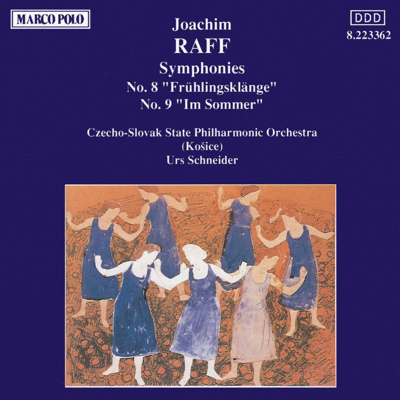 Релиз Raff: Symphonies Nos. 8 and 9