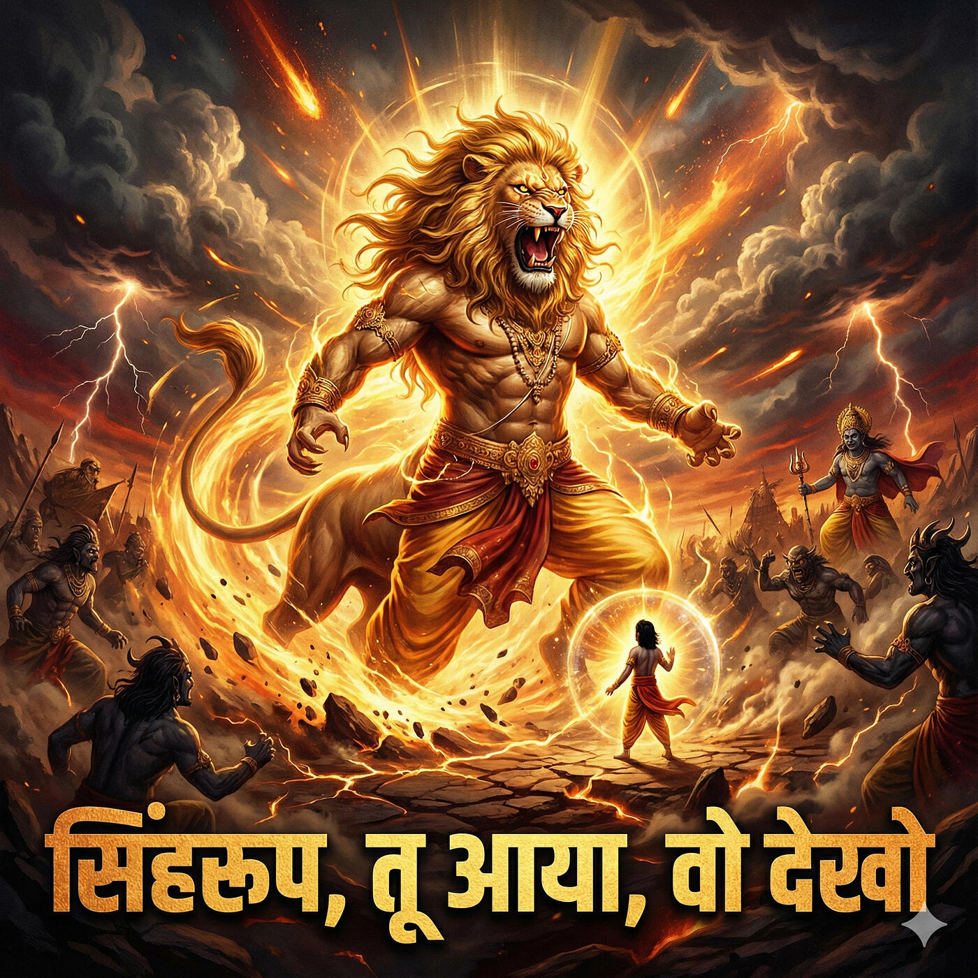 Релиз सिंहरूप तू आया वो देखो