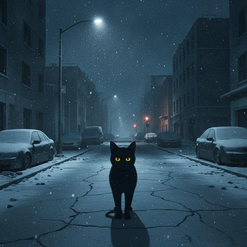 Релиз Одинокий Кот Тишины