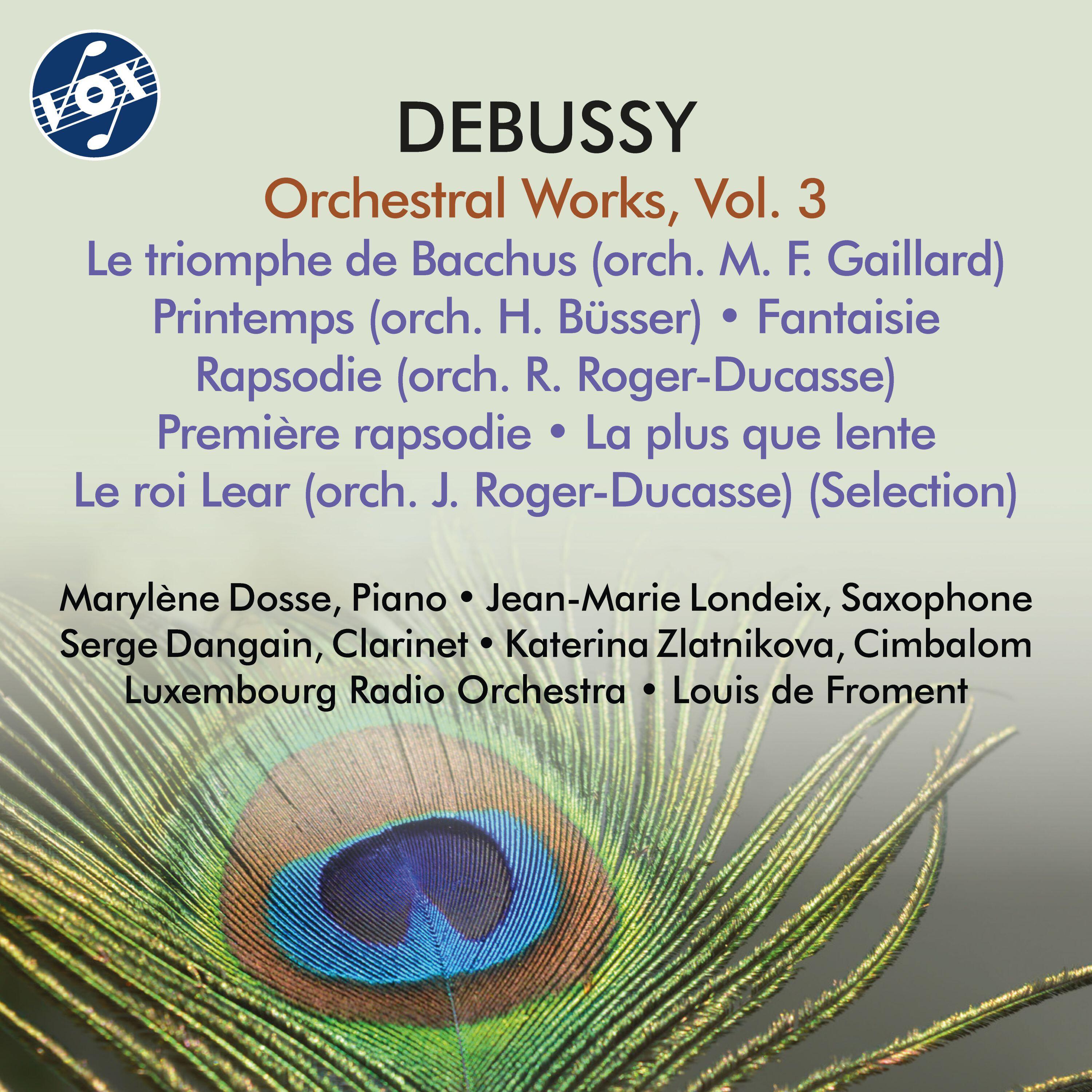 Релиз Debussy: Orchestral Works, Vol. 3