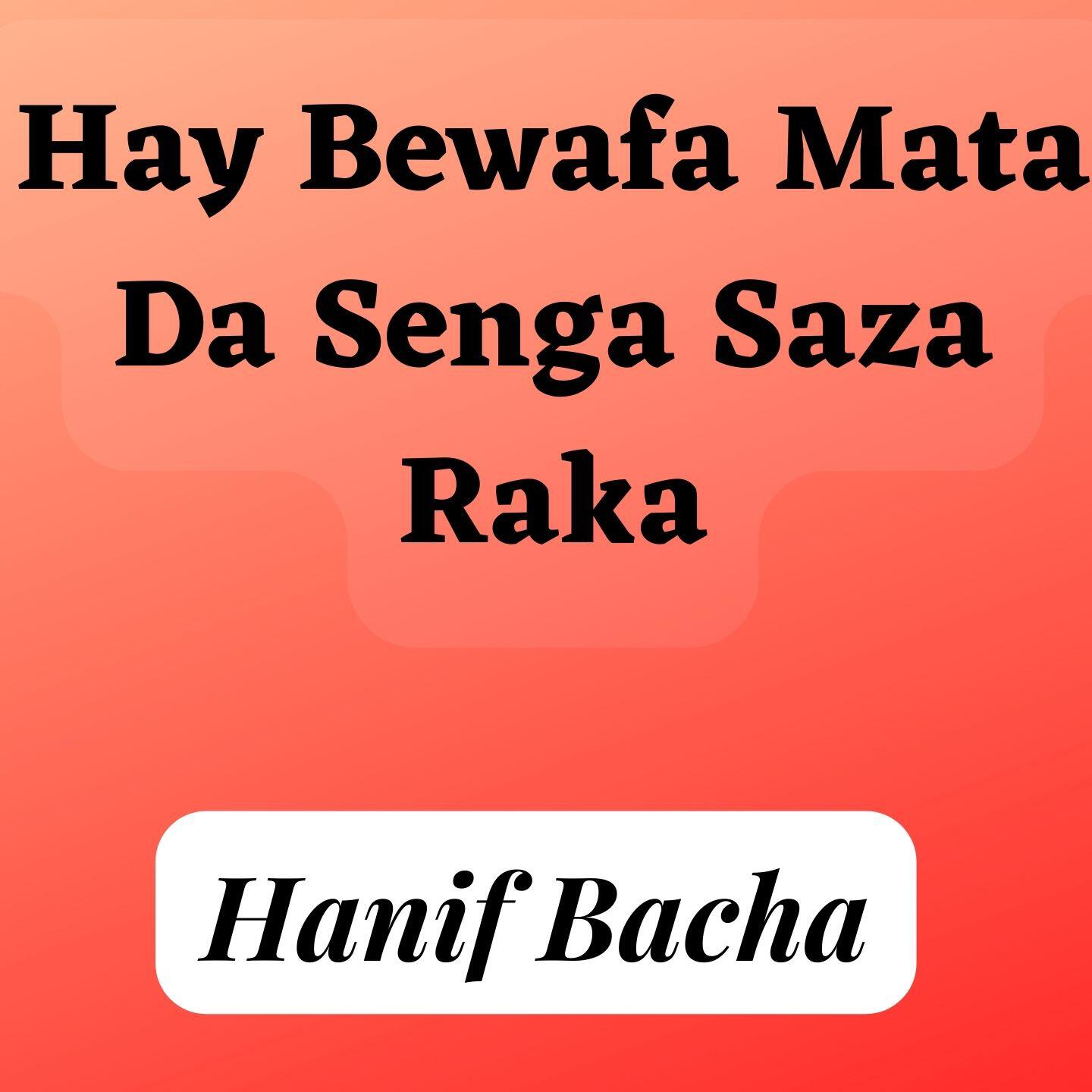 Релиз Hay Bewafa Mata Da Senga Saza Raka