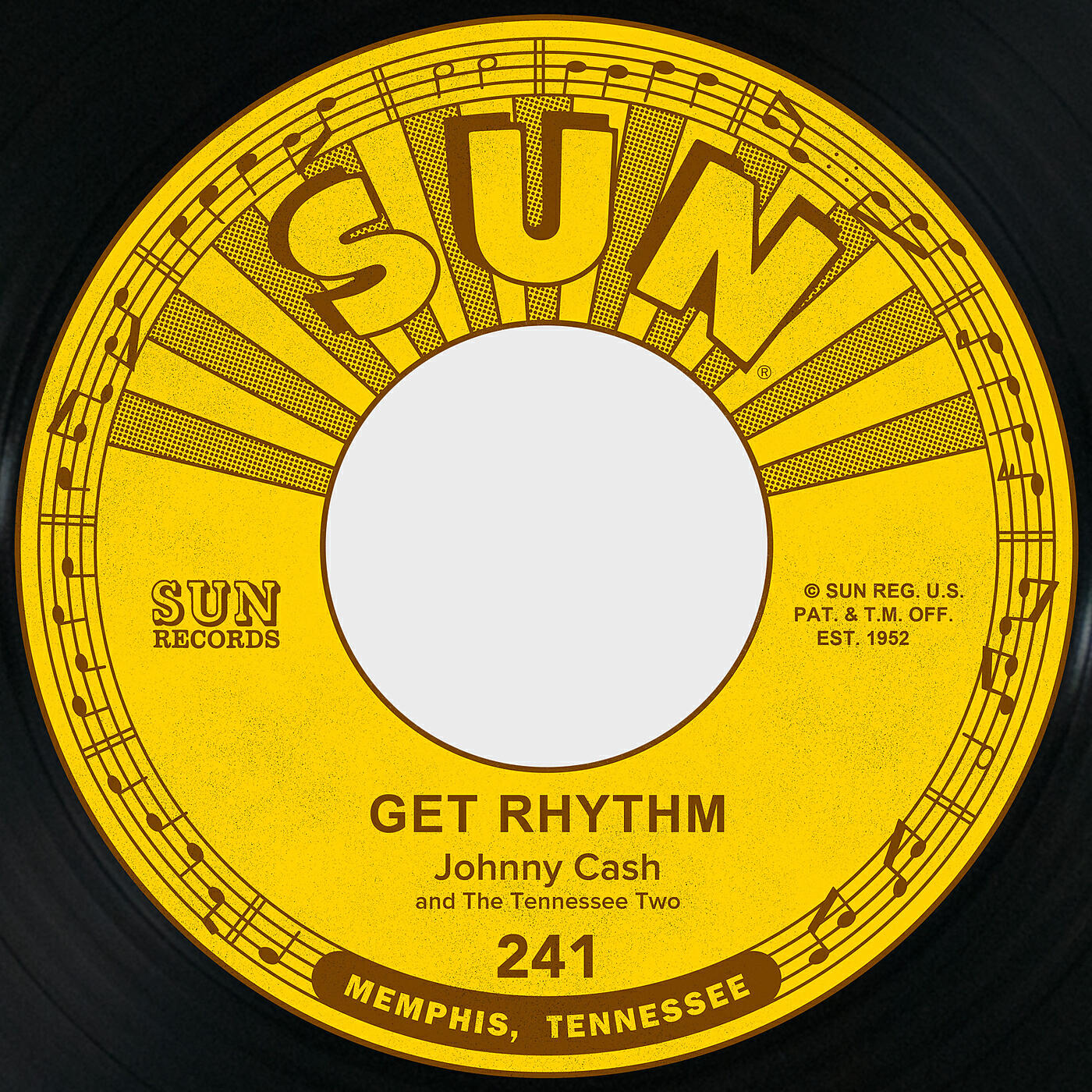 Постер альбома Get Rhythm / I Walk the Line