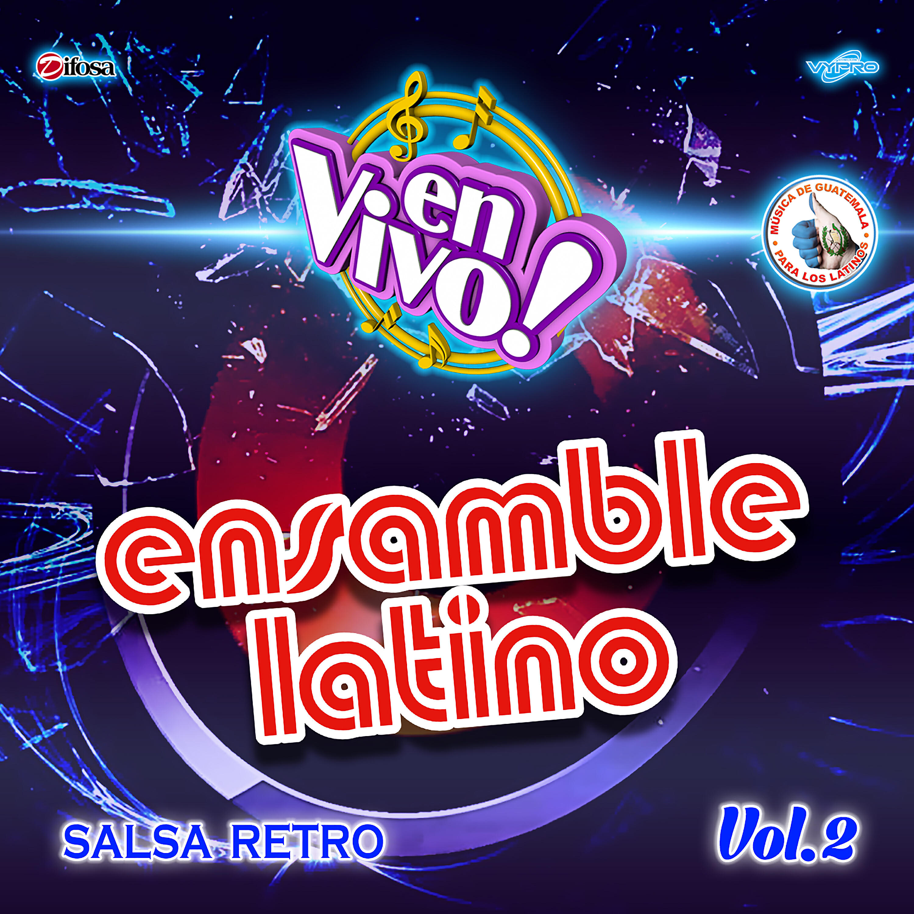 Релиз Salsa Retro Vol. 2. Música de Guatemala para los Latinos (En Vivo)
