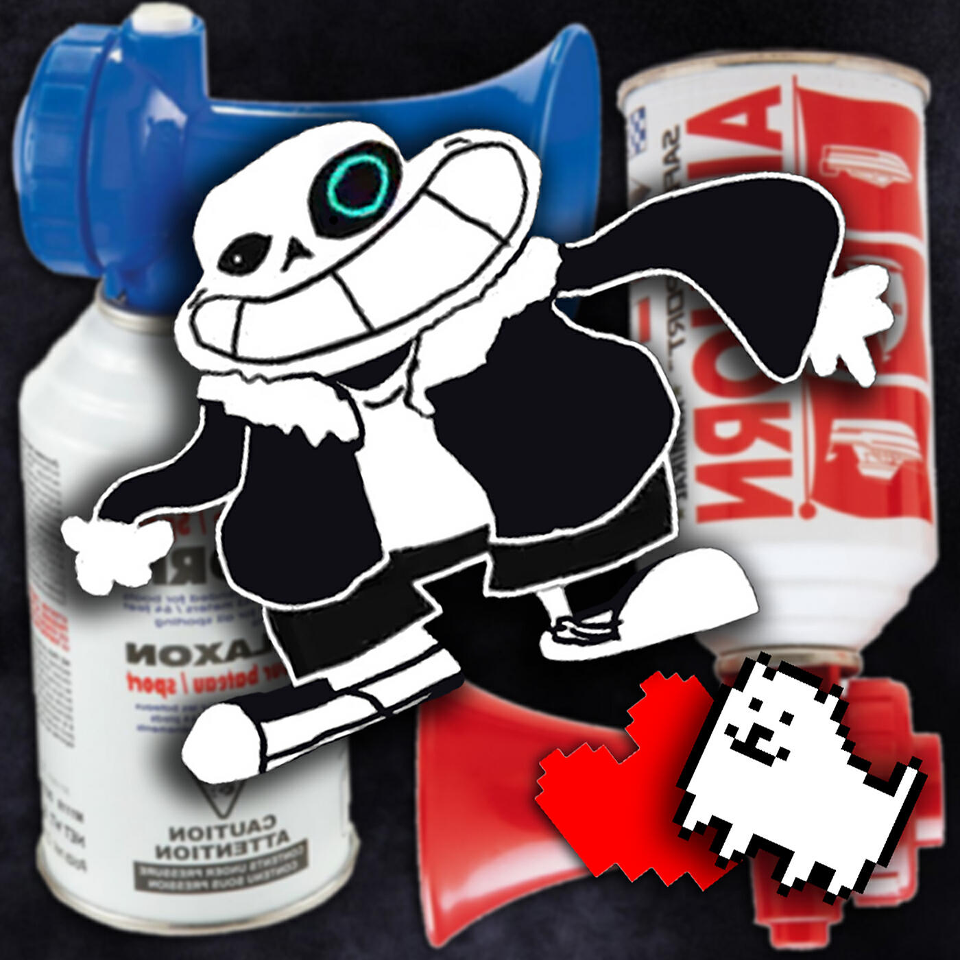 Постер альбома The Undertale Airhorn Collection