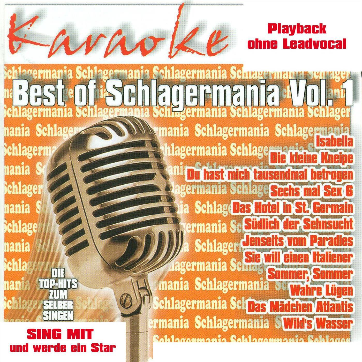 Релиз Best Of Schlagermania Vol.1 - Karaoke