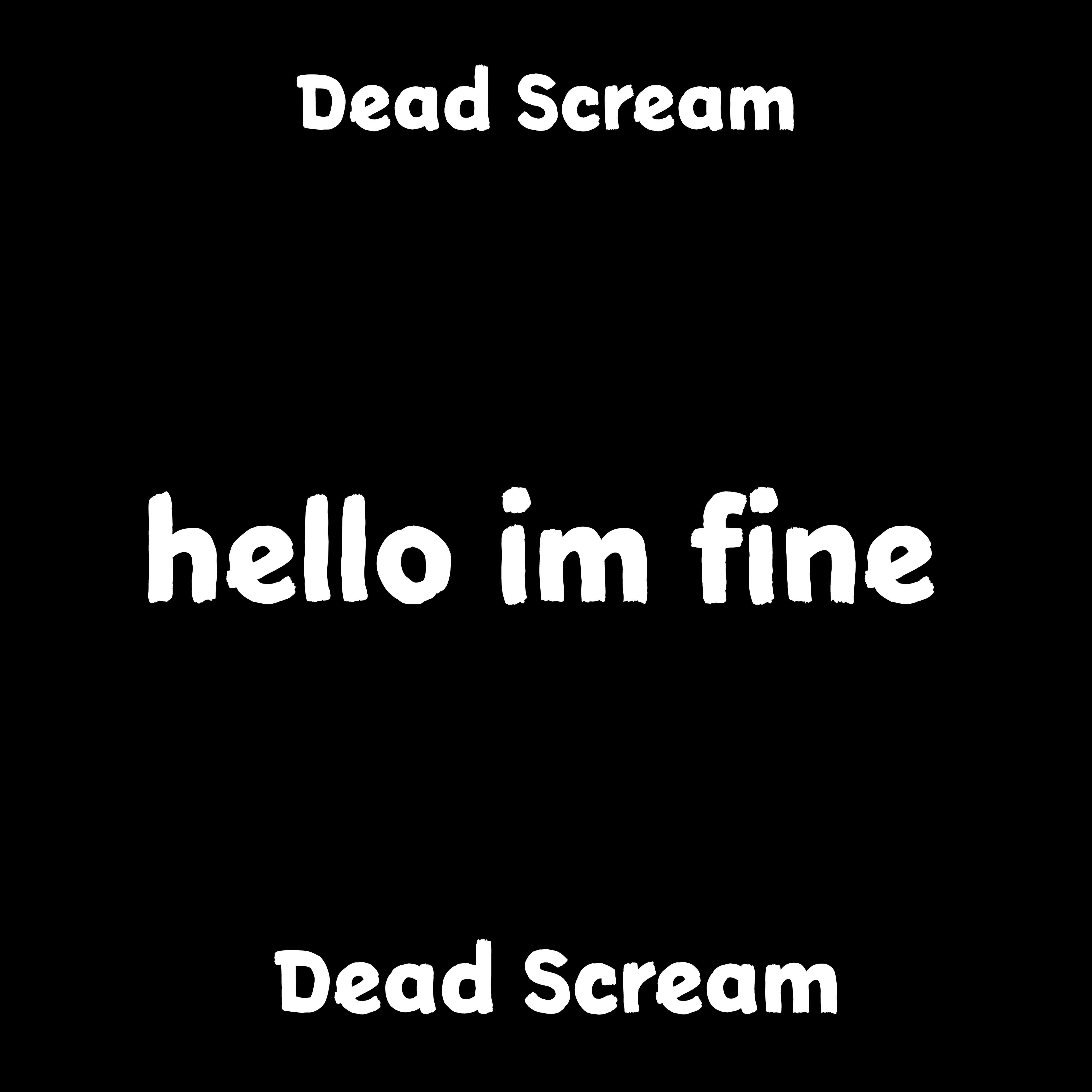 Скачать песню DEAD SCREAM - Hello Im Fine бесплатно в MP3 для Android и iOS
