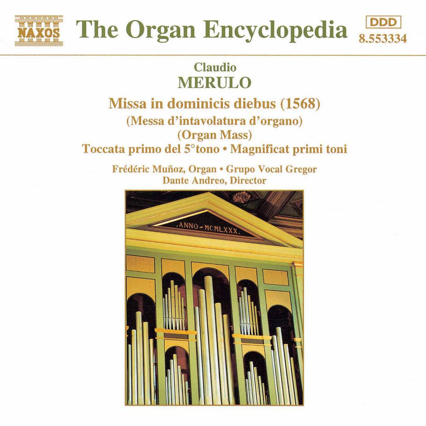 Релиз Merulo: Missa in Dominicis Diebus / Toccata / Magnificat