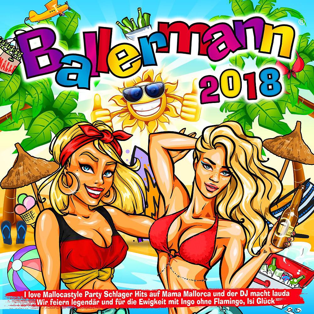 Релиз Ballermann 2018 - I love Mallocastyle Party Schlager Hits auf Mama Mallorca und der DJ macht lauda (Wir feiern legendär und für die Ewigkeit mit Ingo ohne Flamingo, Isi Glück)