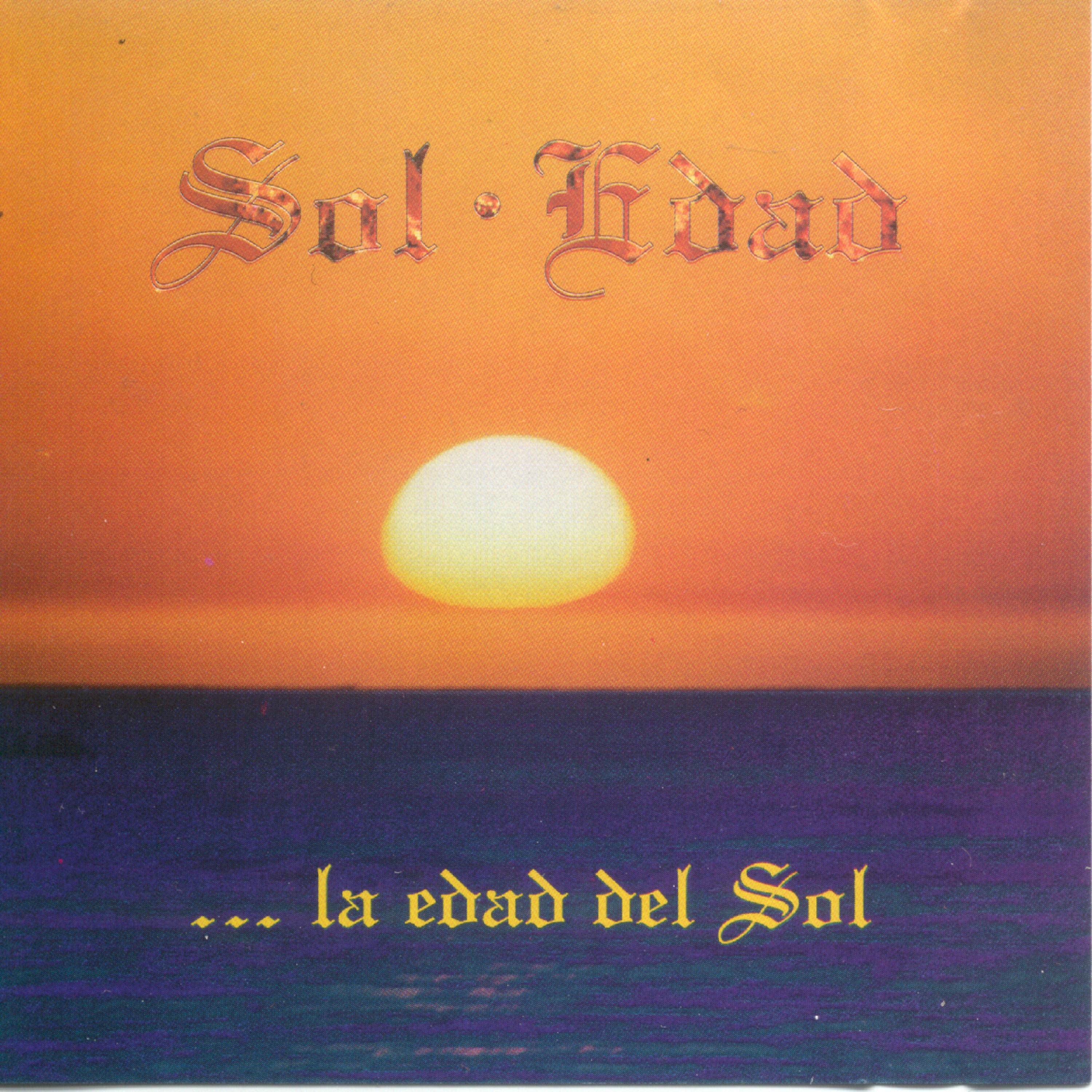 Релиз Sol Edad...La Edad Del Sol