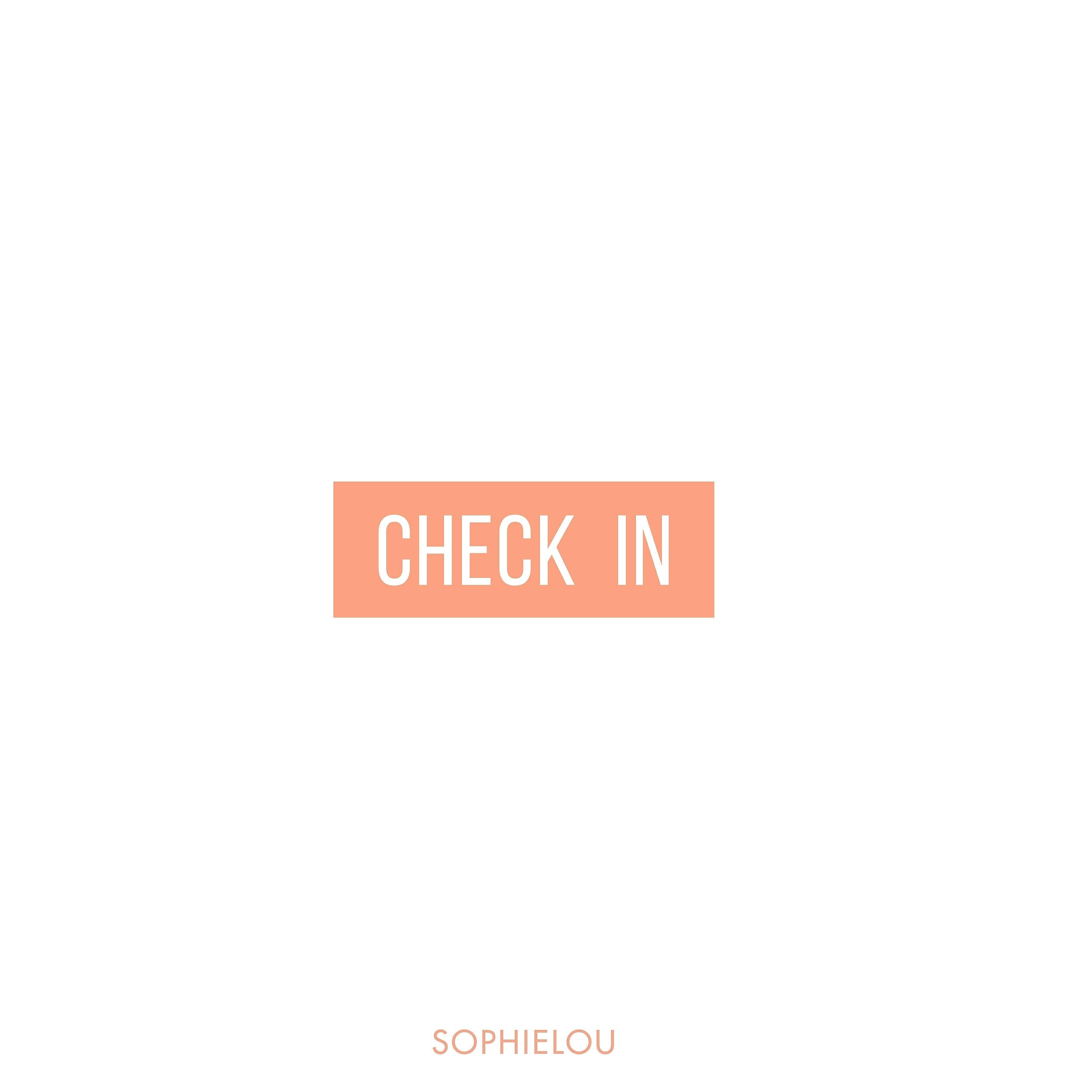 Релиз Check In