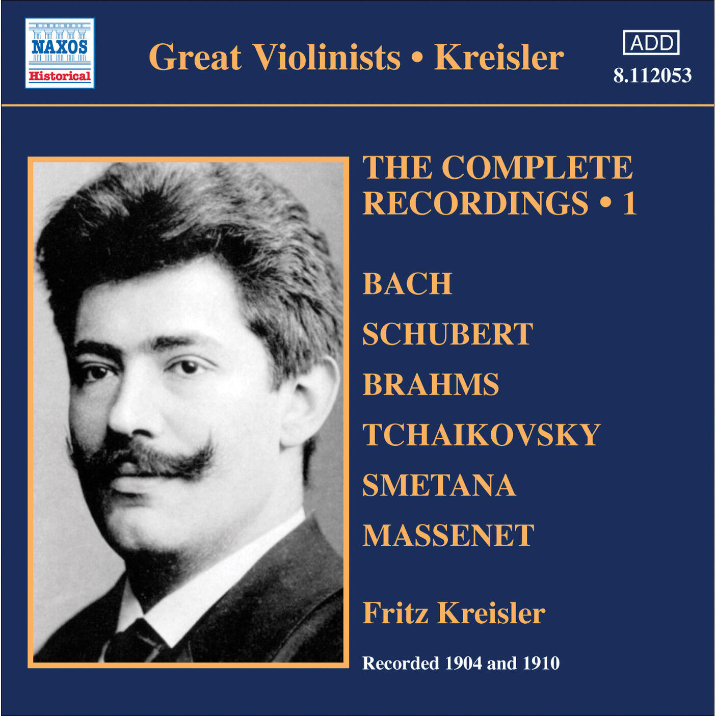 Релиз Kreisler: The Complete Recordings, Vol. 1 (1904, 1910)