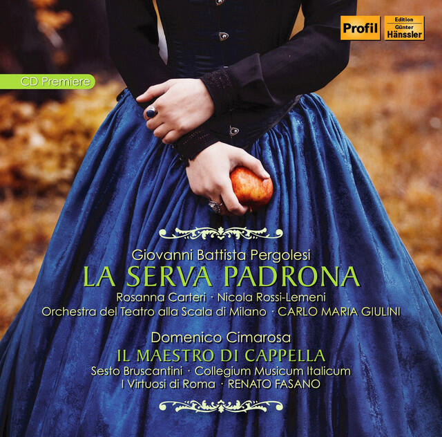 Постер альбома Pergolesi: La serva padrona - Cimarosa: Il maestro di cappella