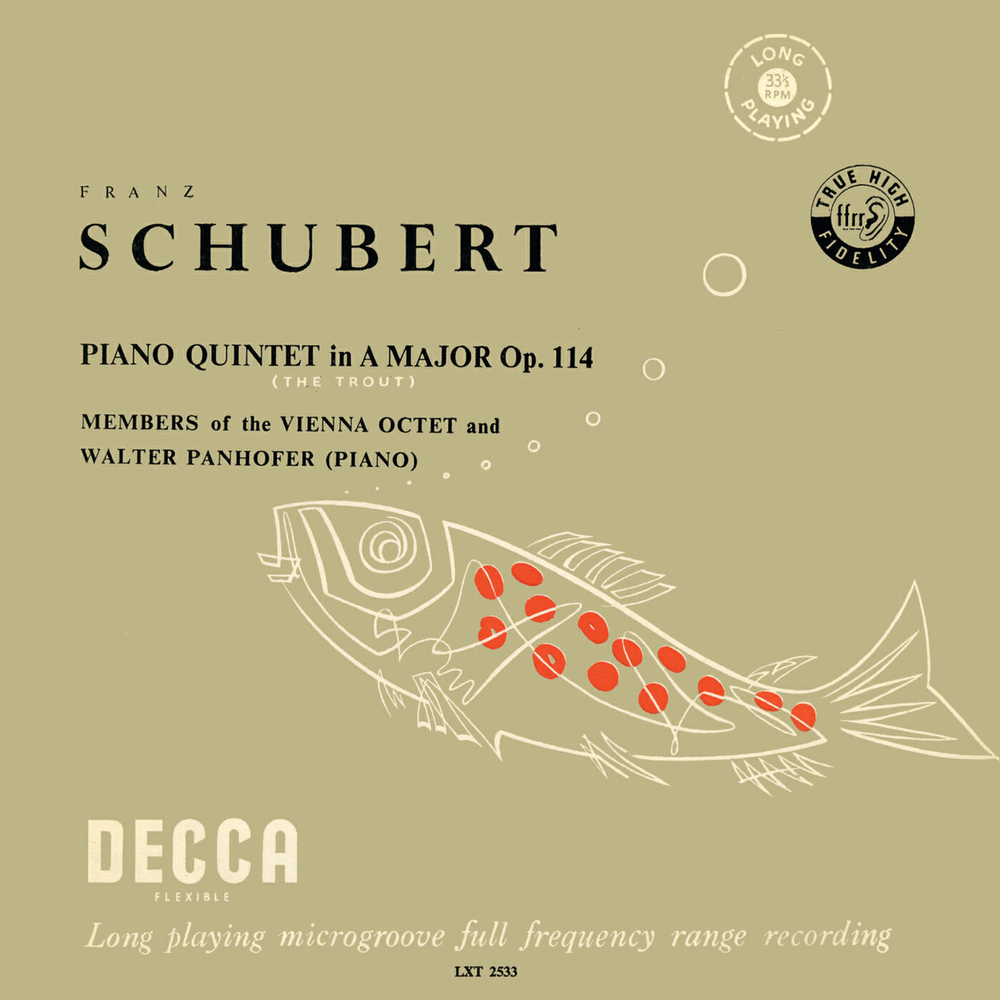 Релиз Schubert: Piano Quintet, D. 667 "Trout"; Spohr: Nonet, Op. 31 (Vienna Octet — Complete Decca Recordings Vol. 4)