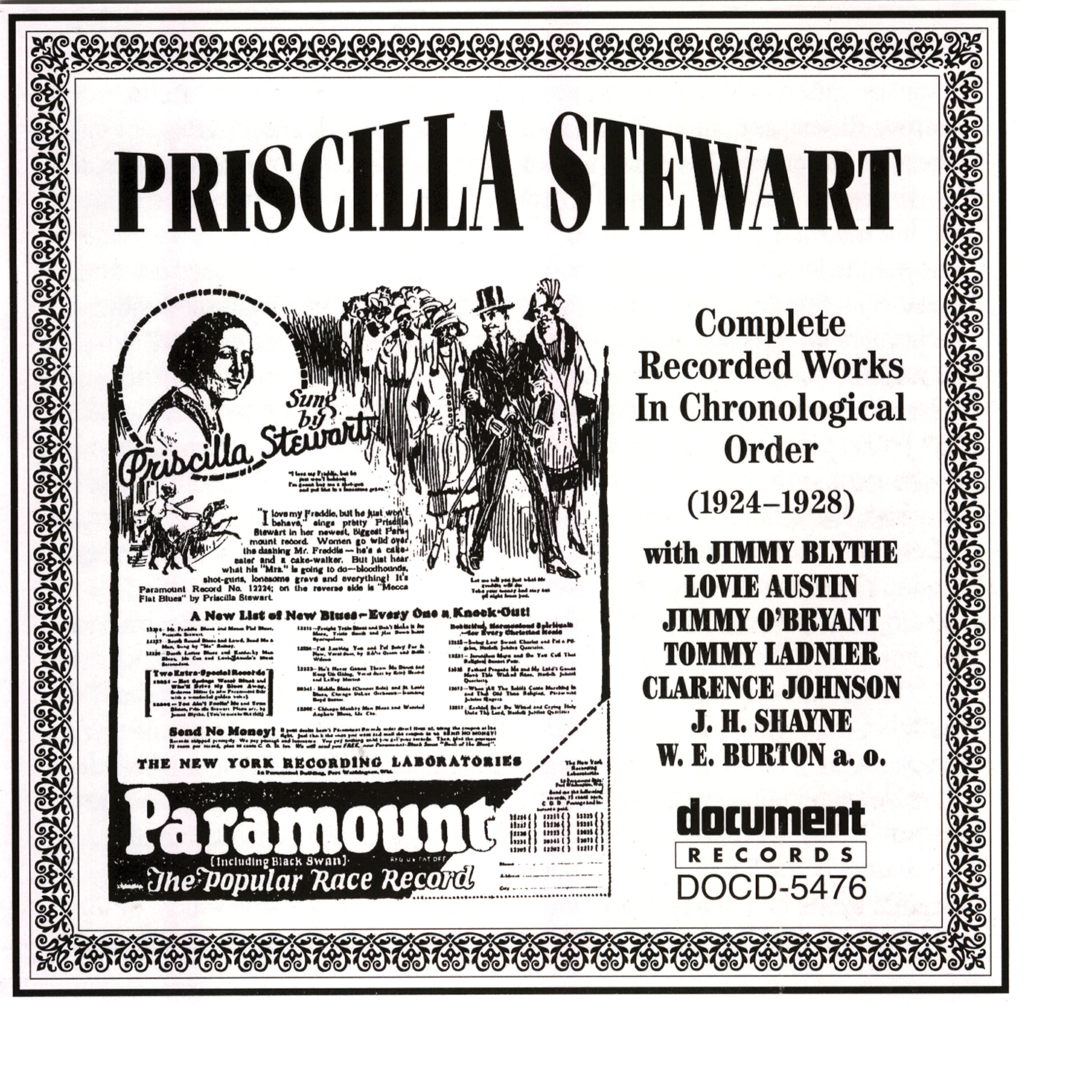 Релиз Priscilla Stewart (1924-1928)