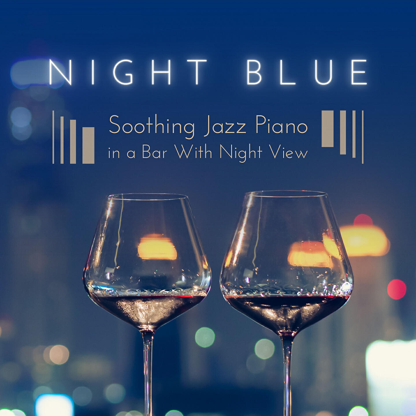 Релиз Night Blue - Soothing Jazz Piano in a Bar with Night View