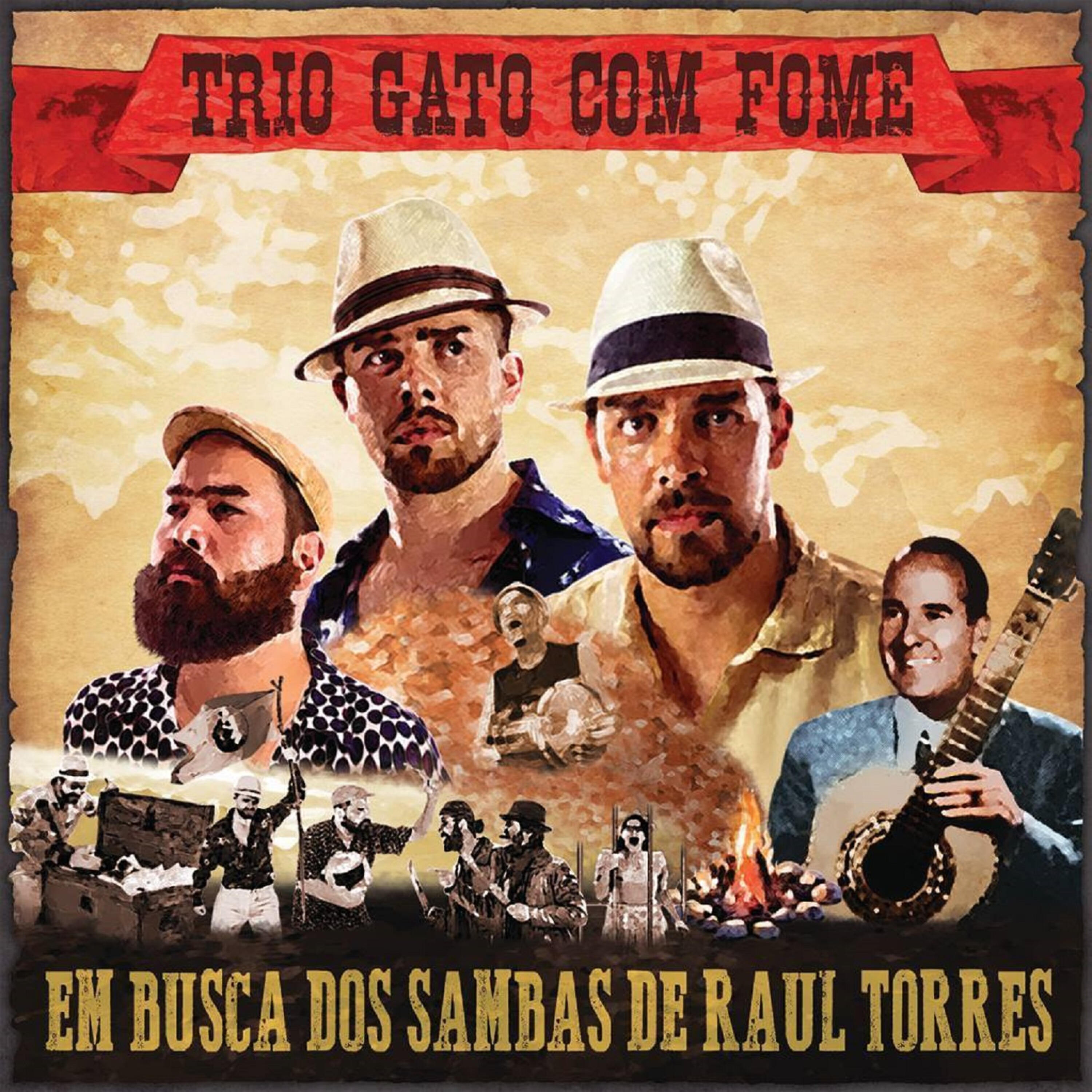 Релиз Em Busca Dos Sambas de Raul Torres