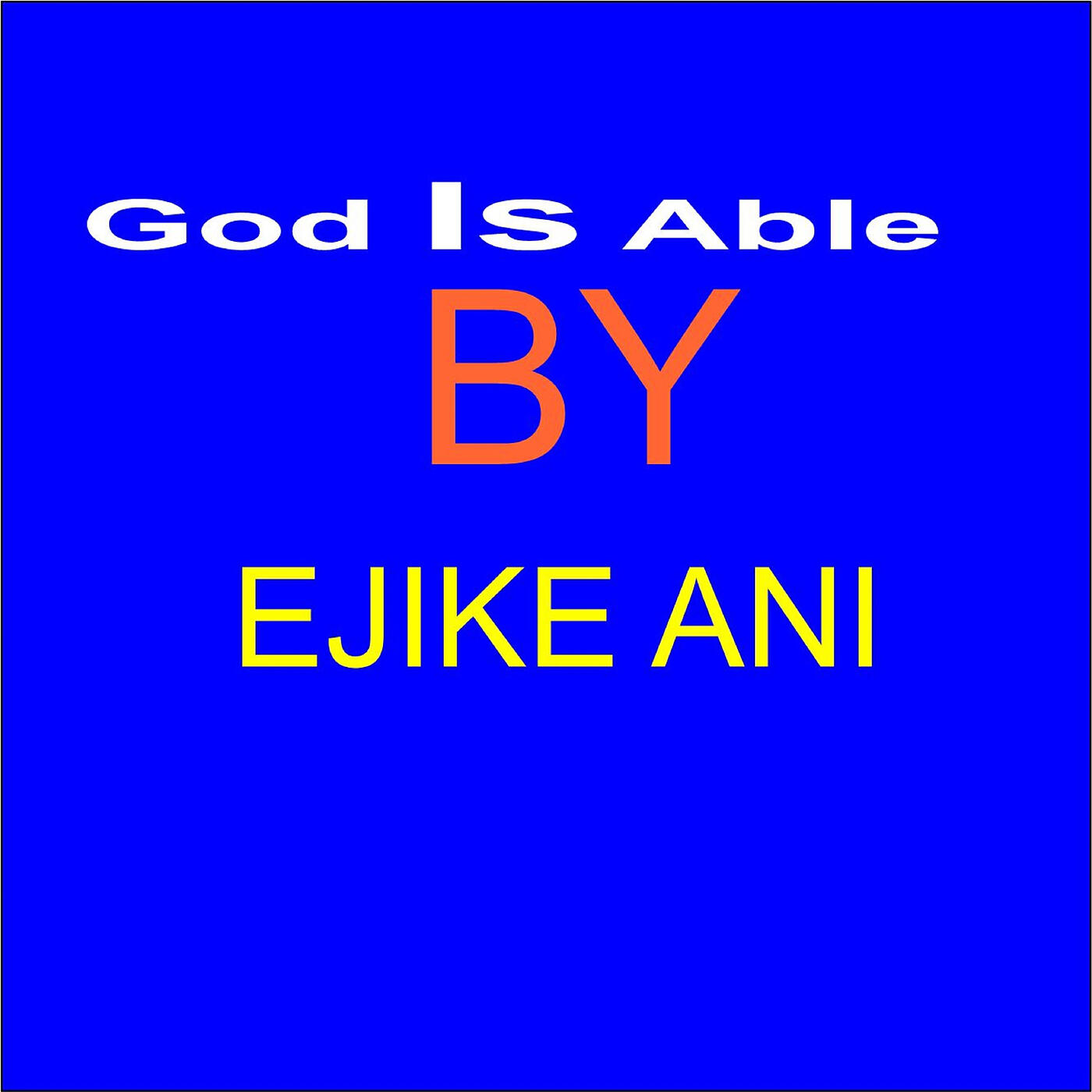 Релиз God Is Able