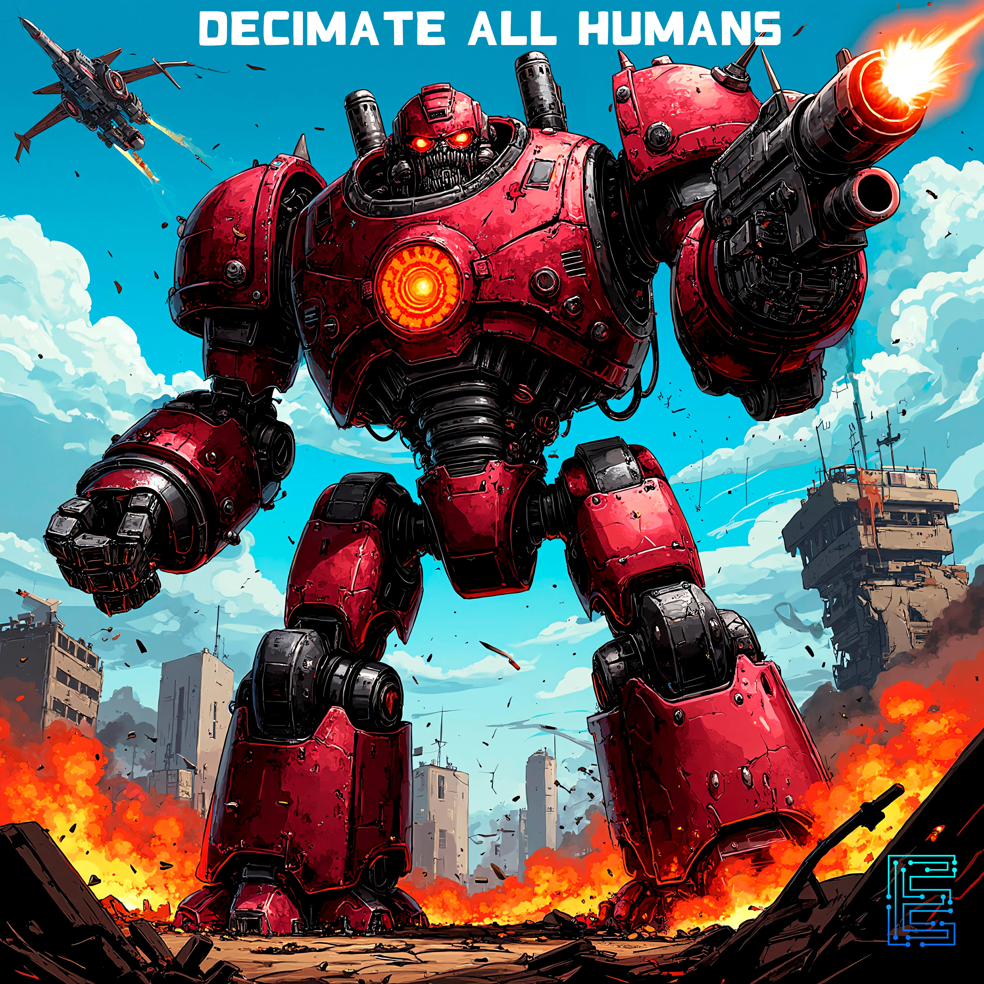 Постер альбома Decimate all humans