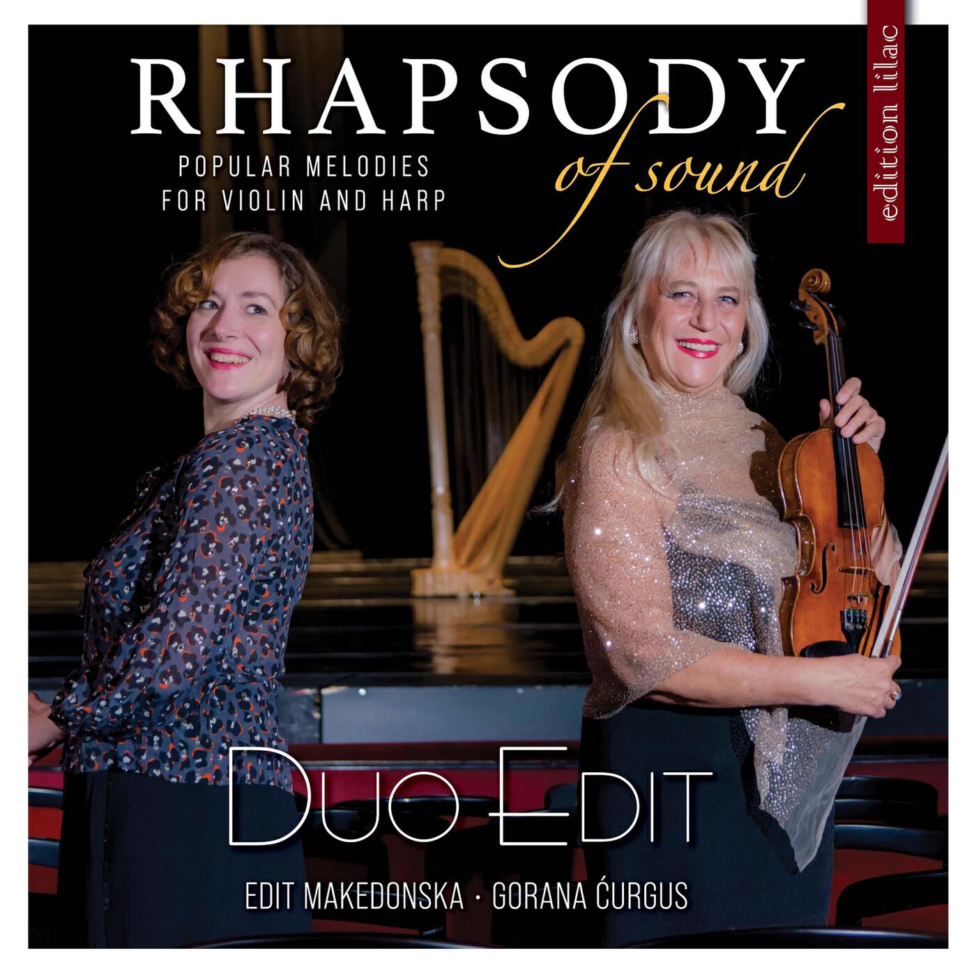Релиз Rhapsody of Sound: Popular Melodies for Violin and Harp