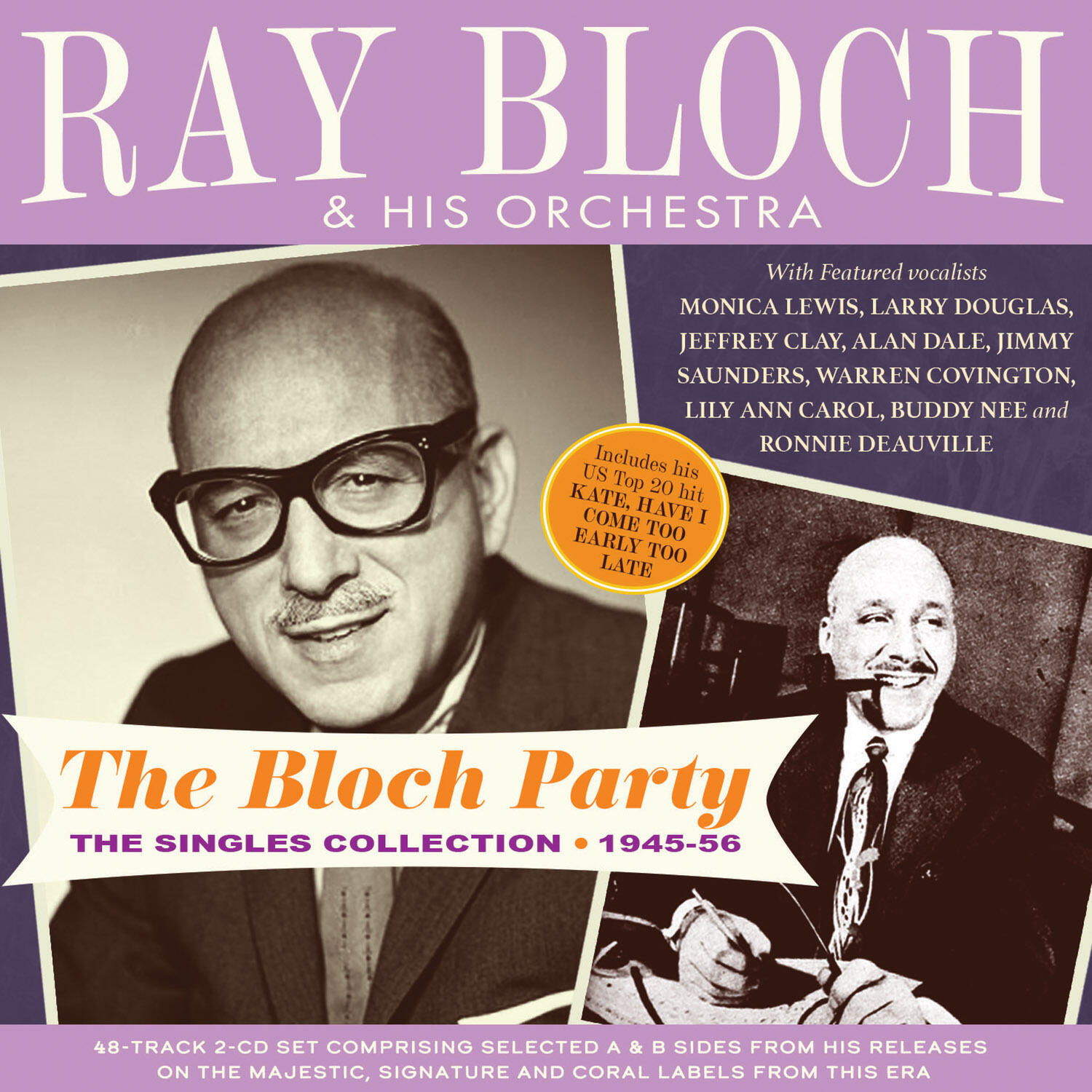 Релиз The Bloch Party: The Singles Collection 1945-56