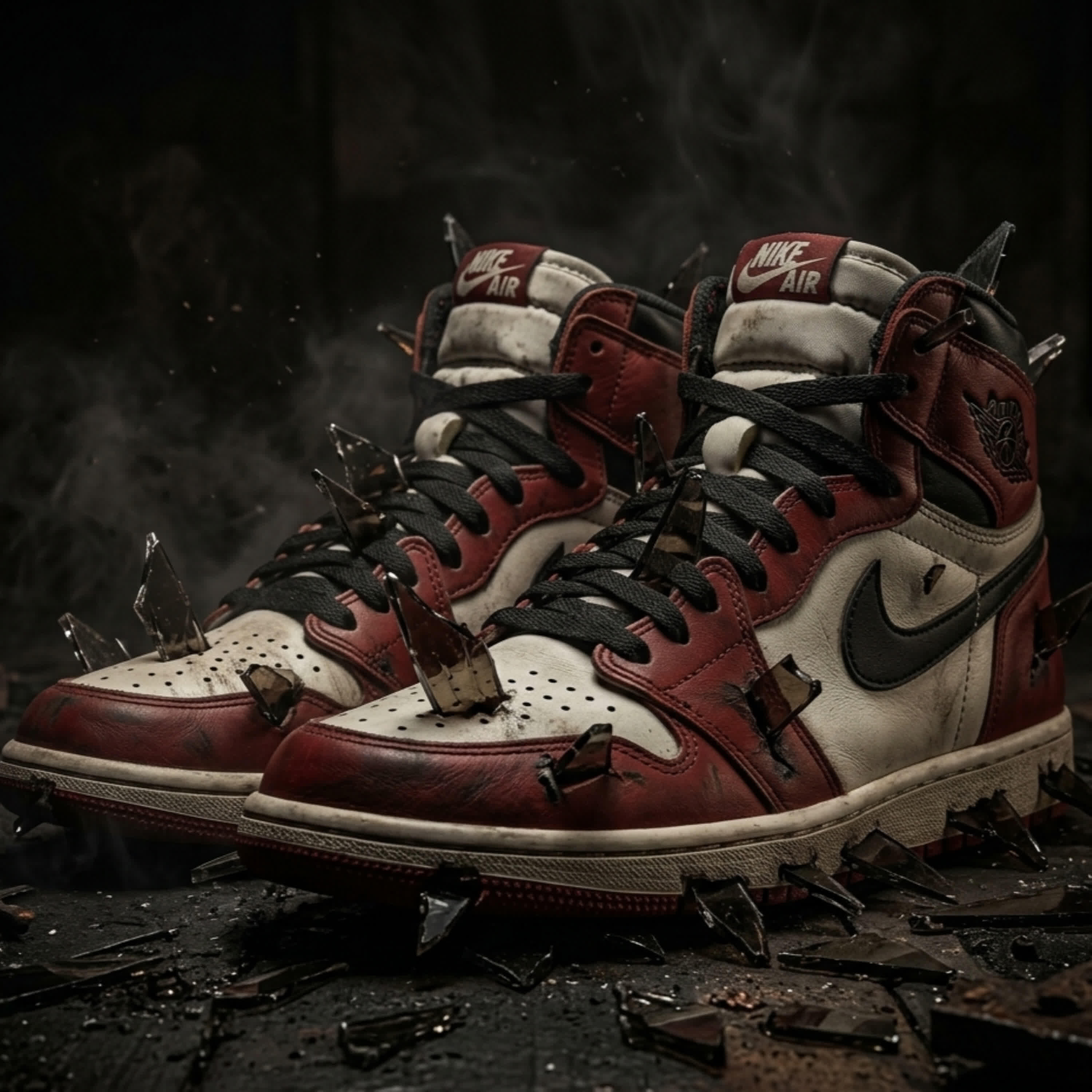 Релиз осколки в джорданах