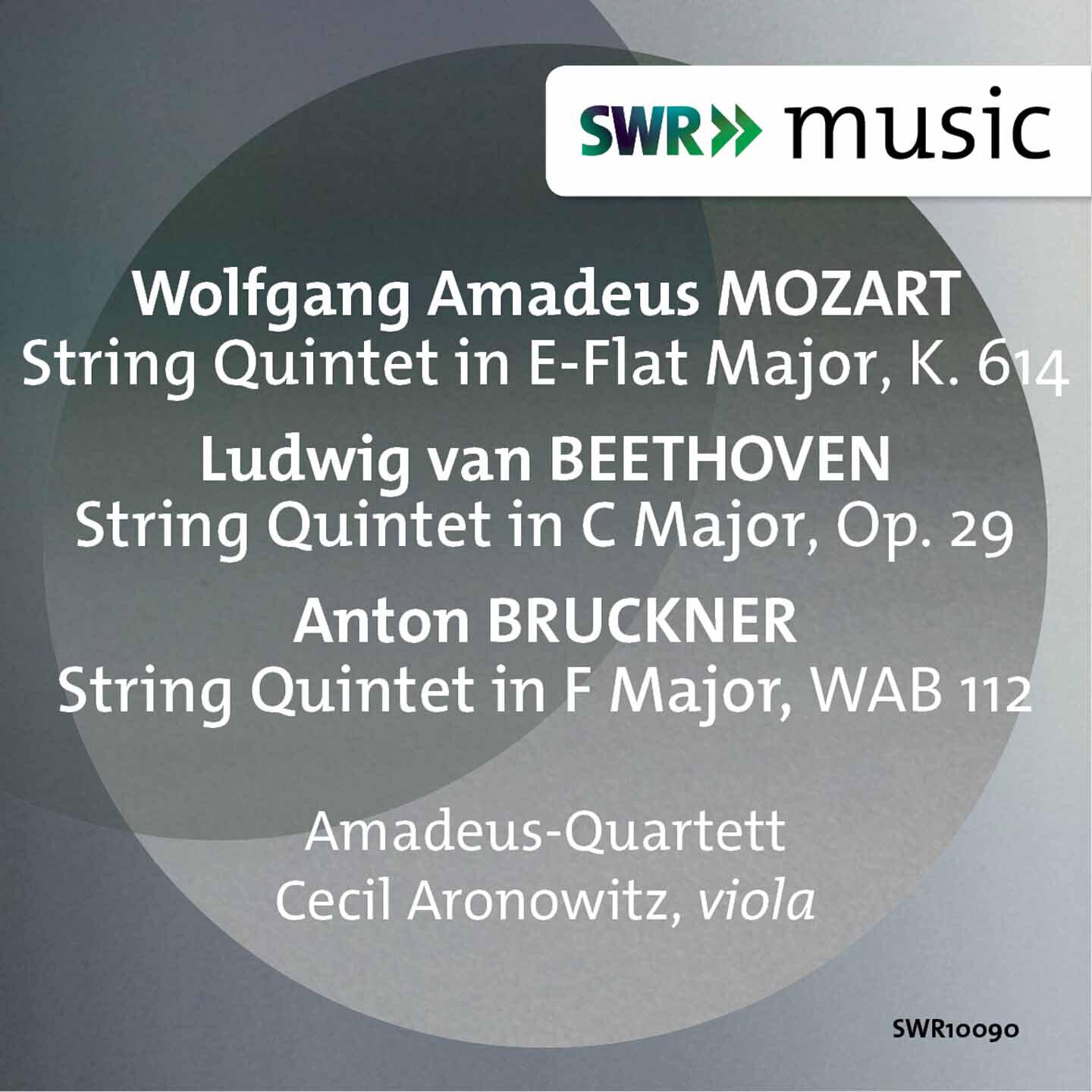 Релиз Mozart, Beethoven & Bruckner: String Quintets