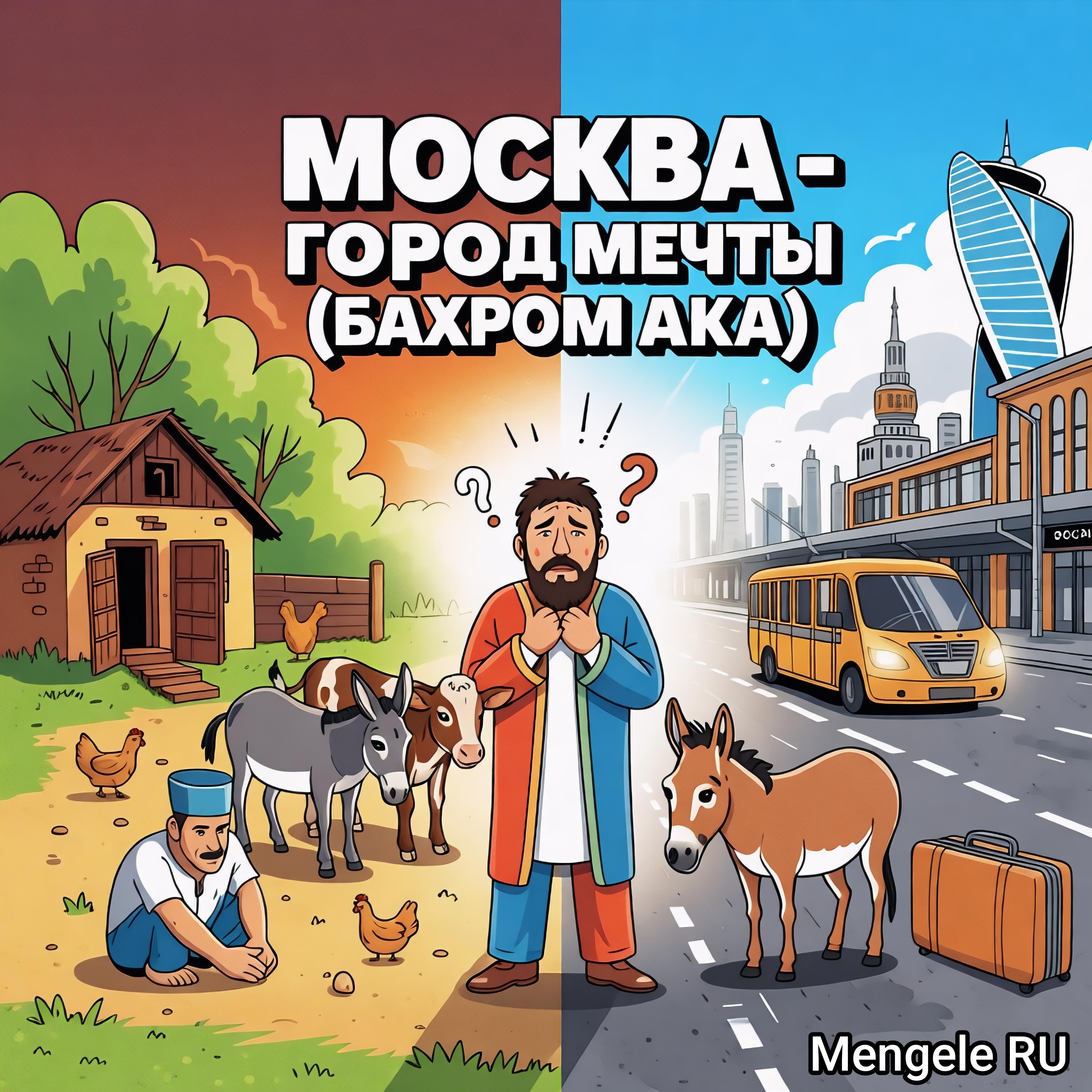 Релиз Москва — город мечты (Бахром ака)