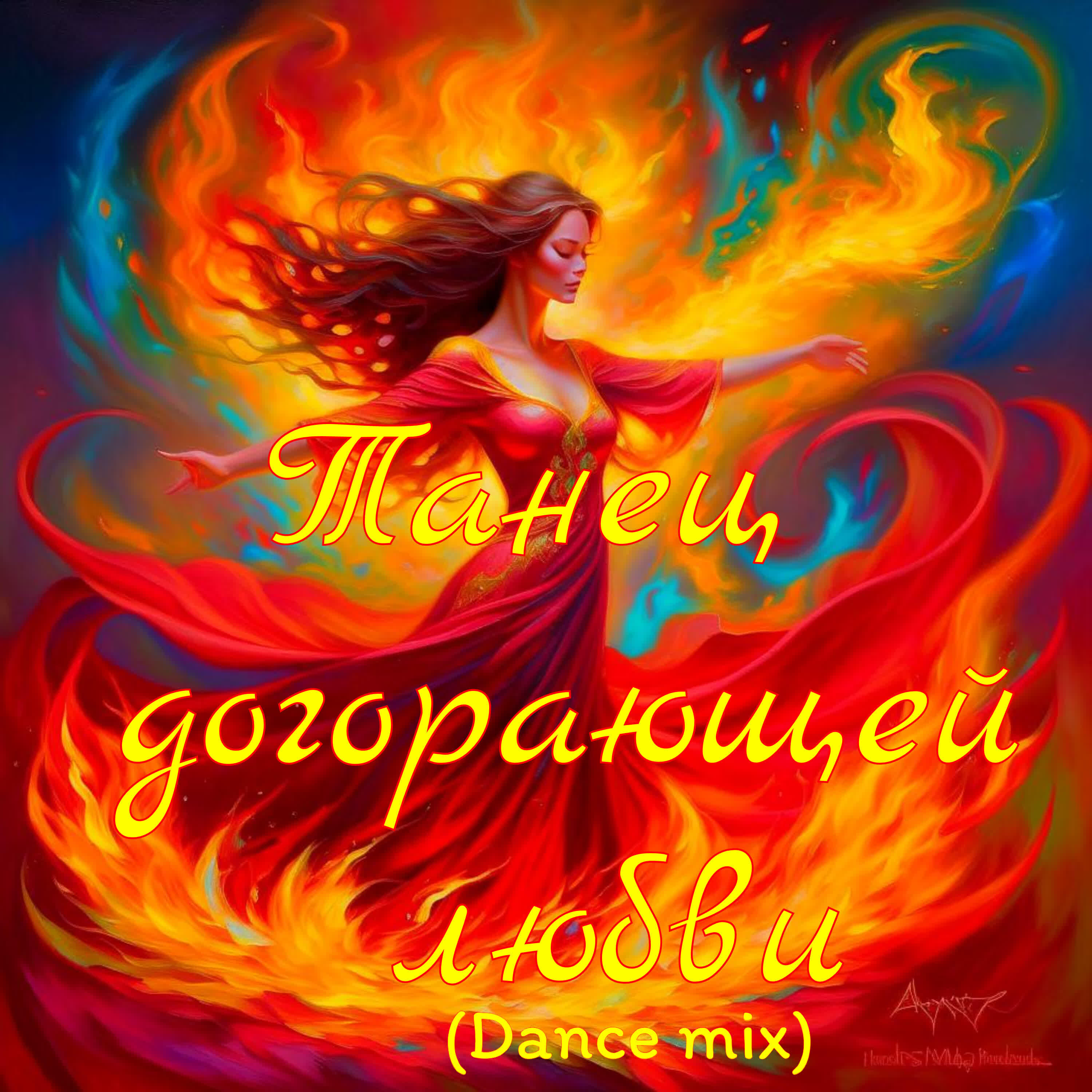 Релиз Танец догорающей любви (Dance mix)