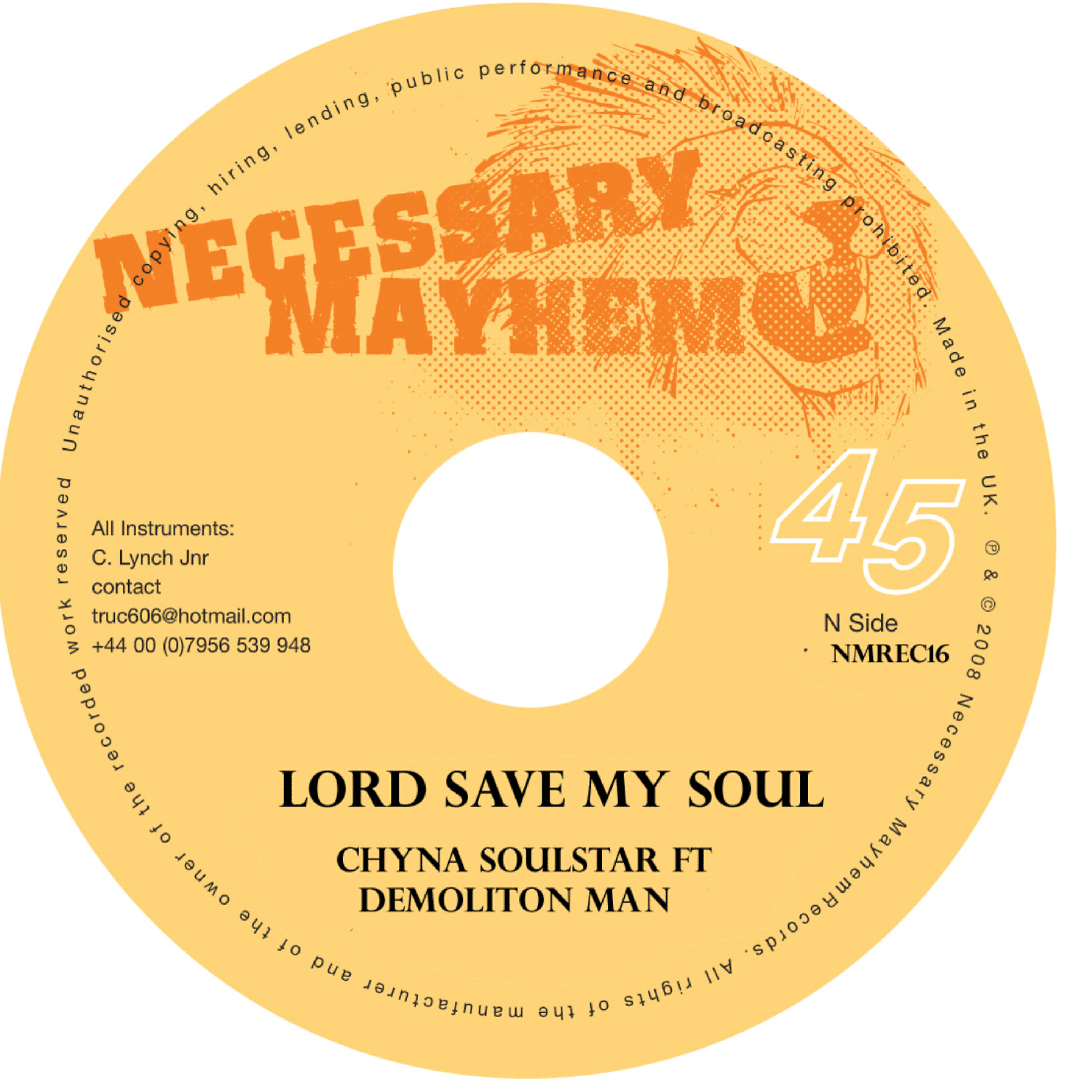 Постер альбома Lord Save My Soul