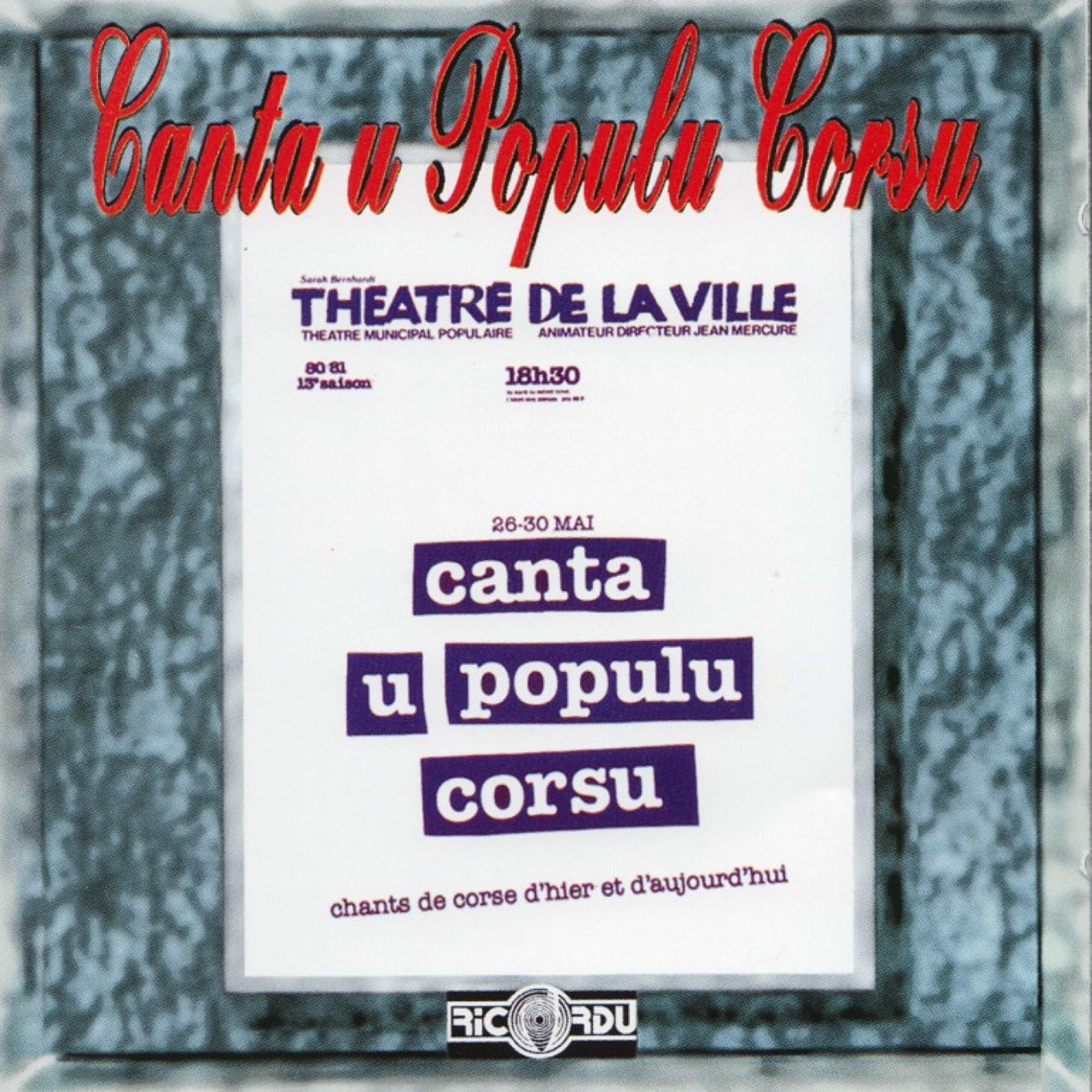 Релиз Théâtre de la ville (Chants de Corse d'hier et d'aujourd'hui)