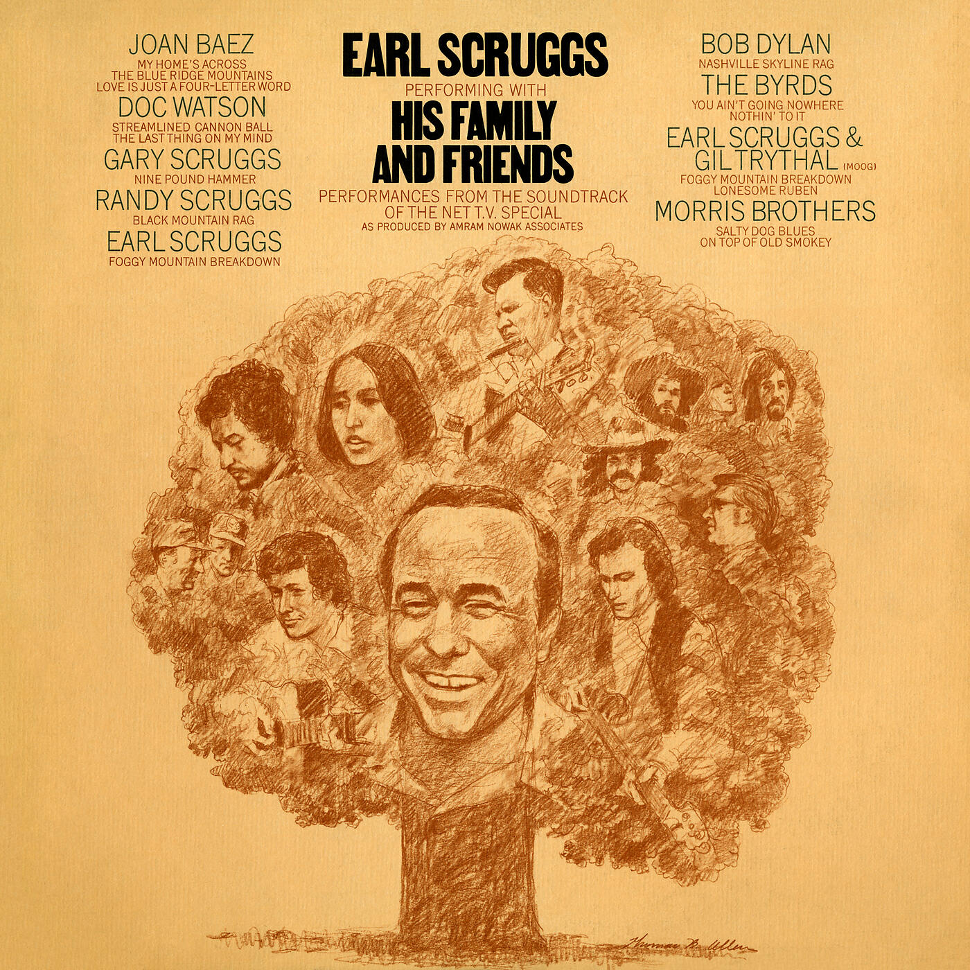 Релиз Earl Scruggs Performing With His Family And Friends