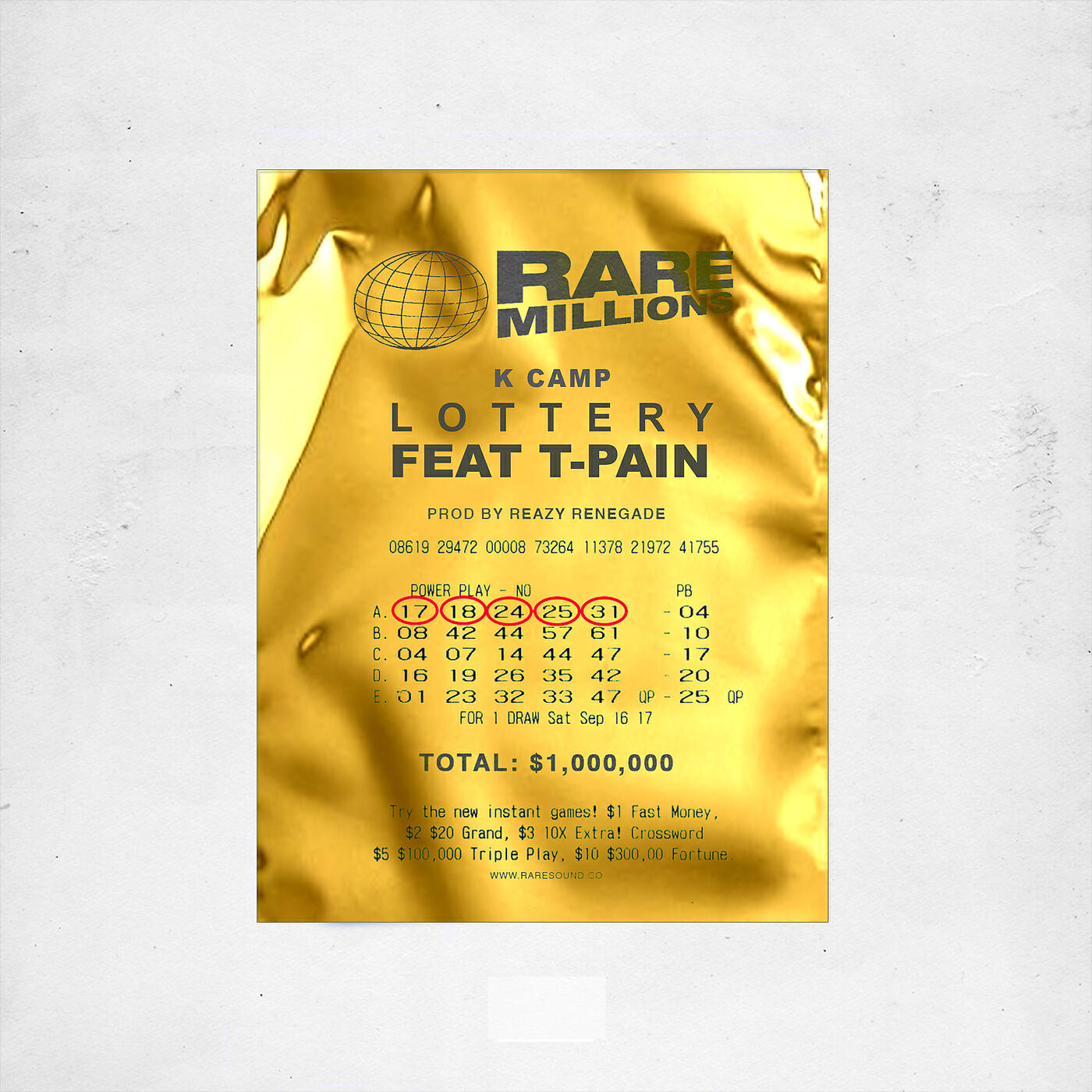 Релиз Lottery (Renegade)
